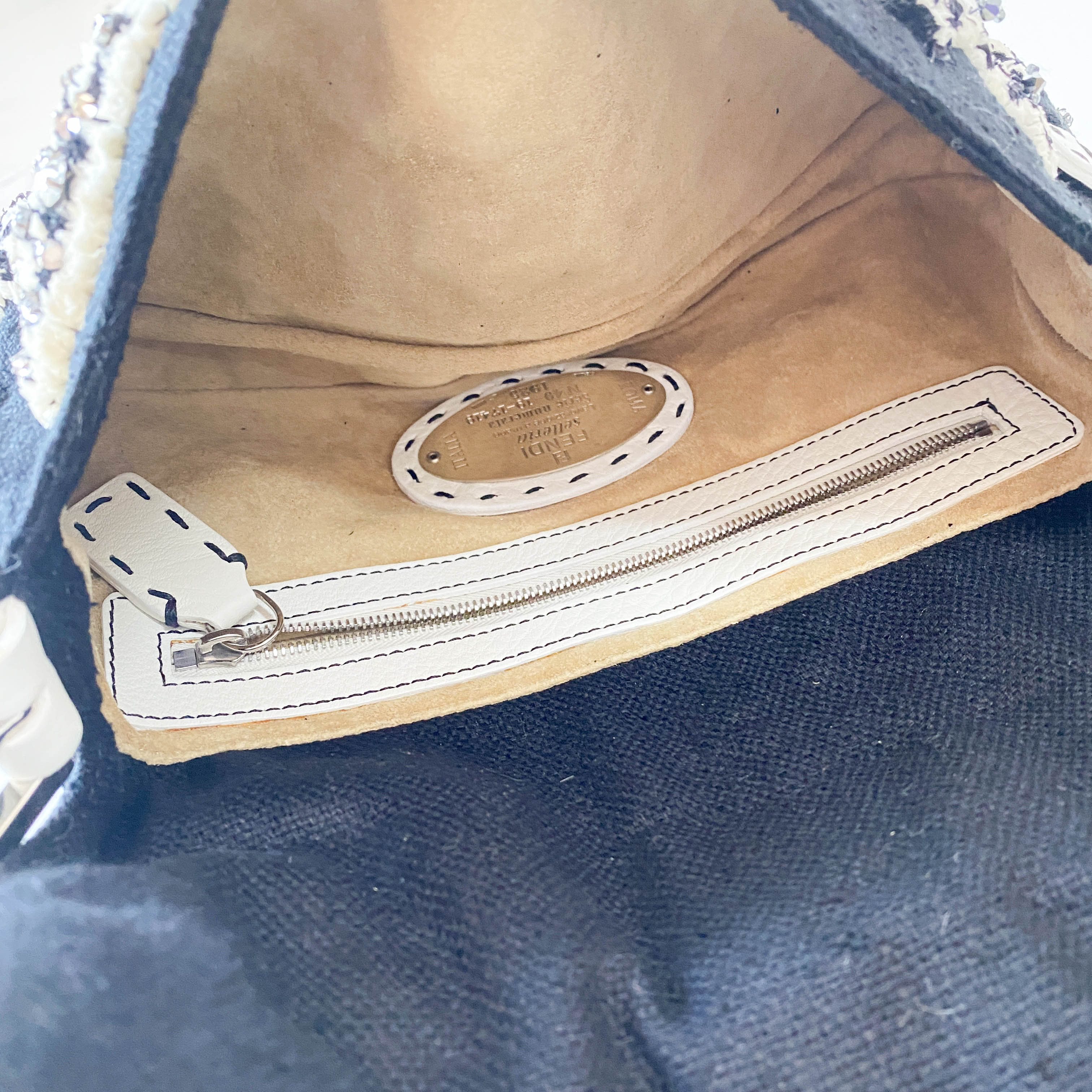 Floral Selleria Beaded Baguette