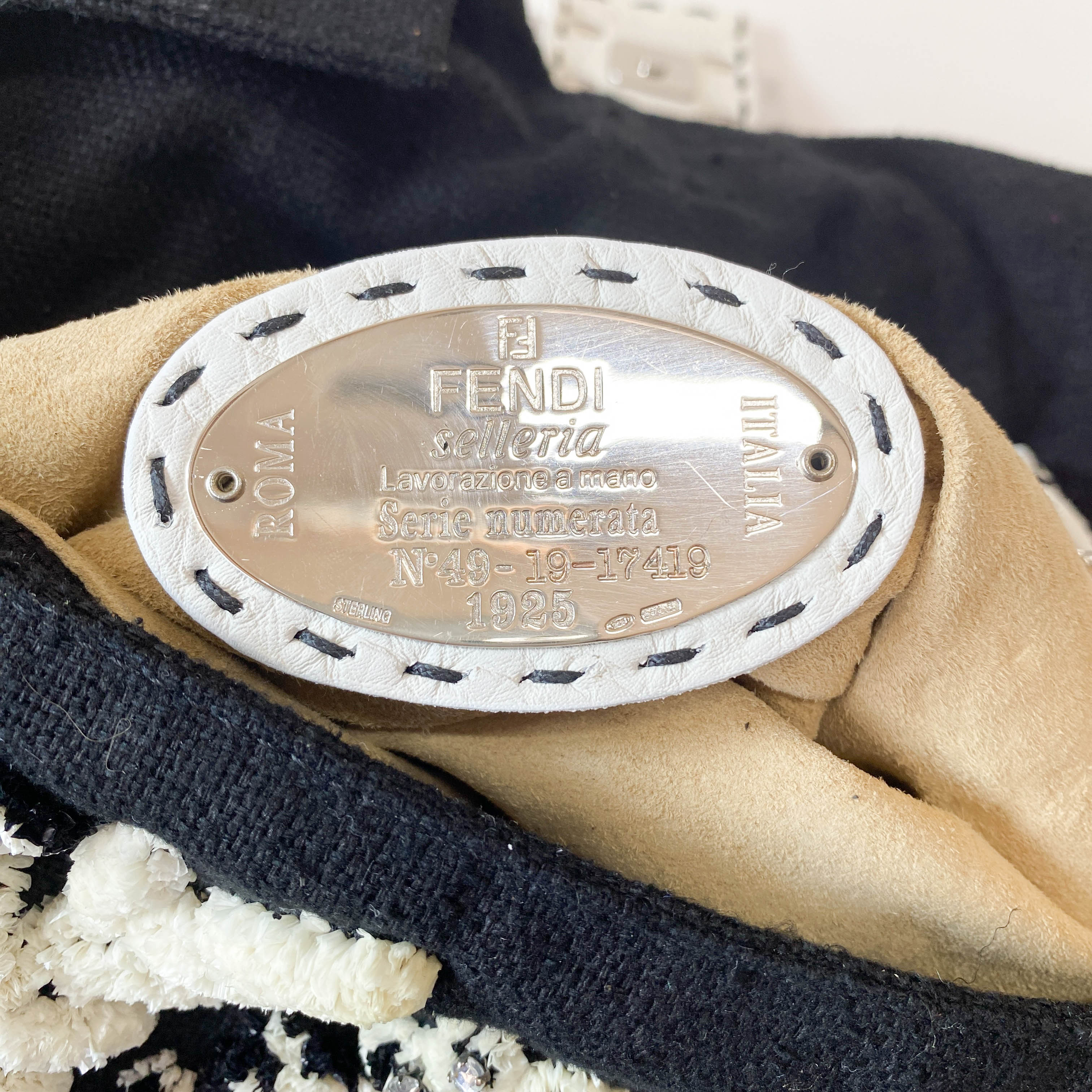 Floral Selleria Beaded Baguette