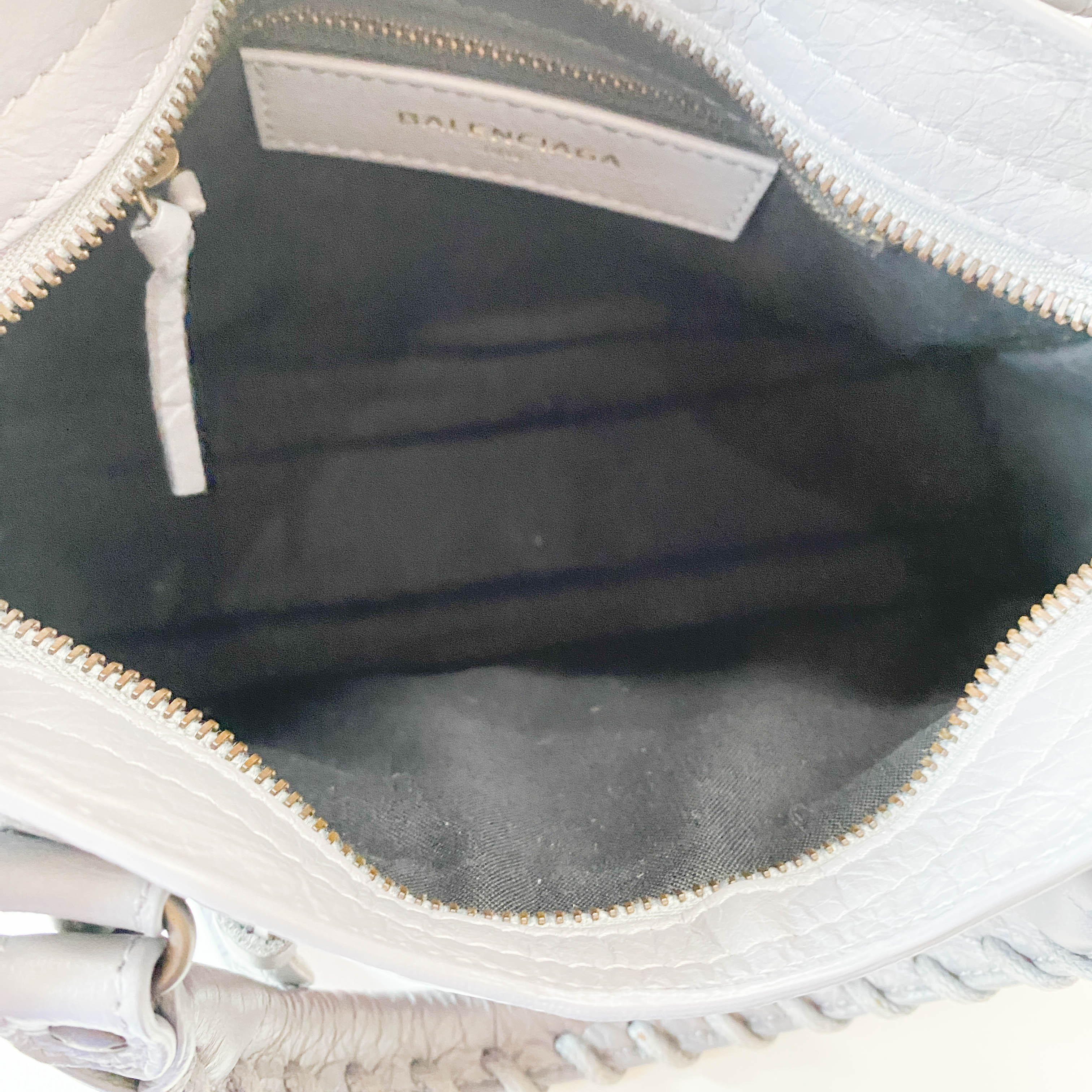 The City Graffiti Mini Grey Bag