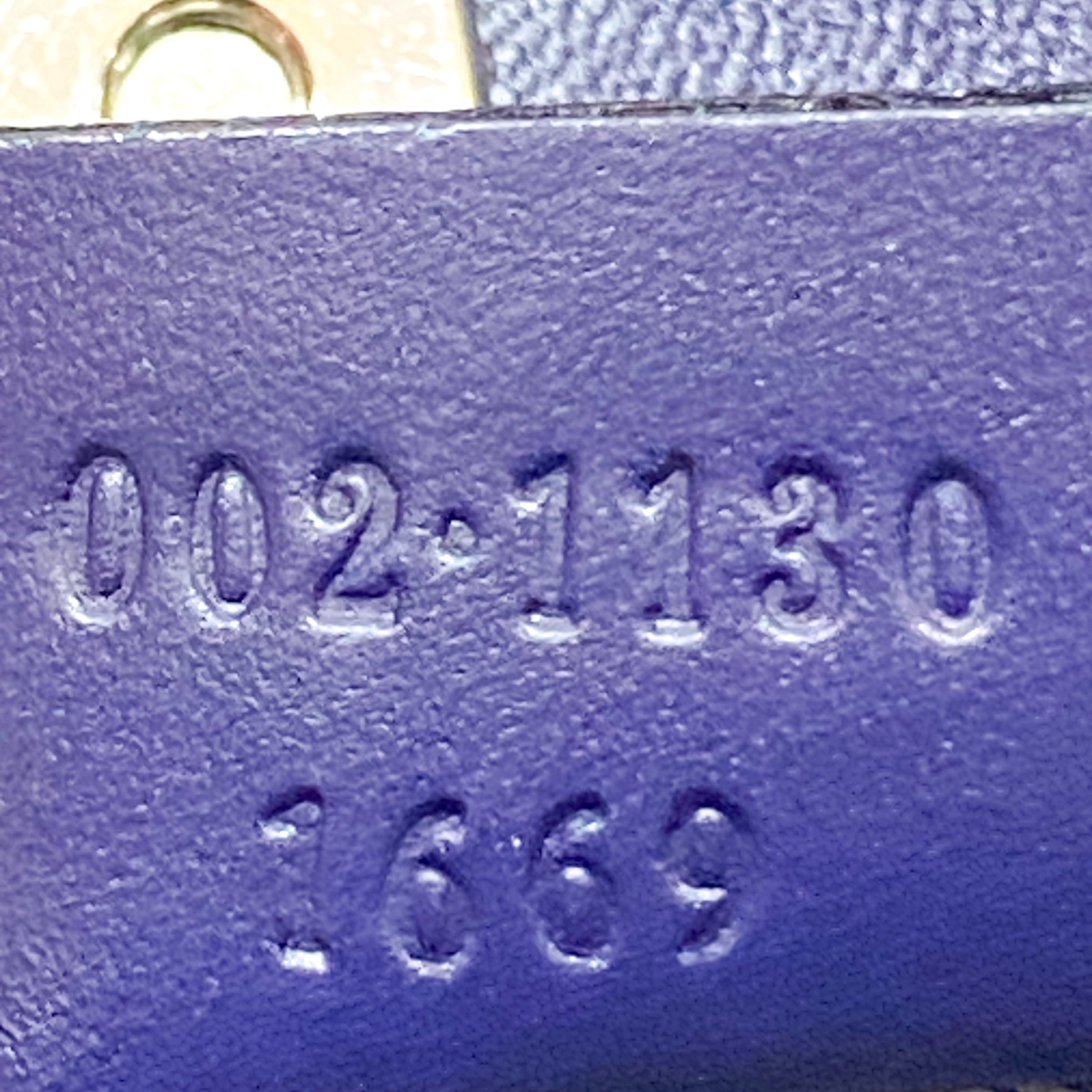 Blue Satin Shoulder Bag