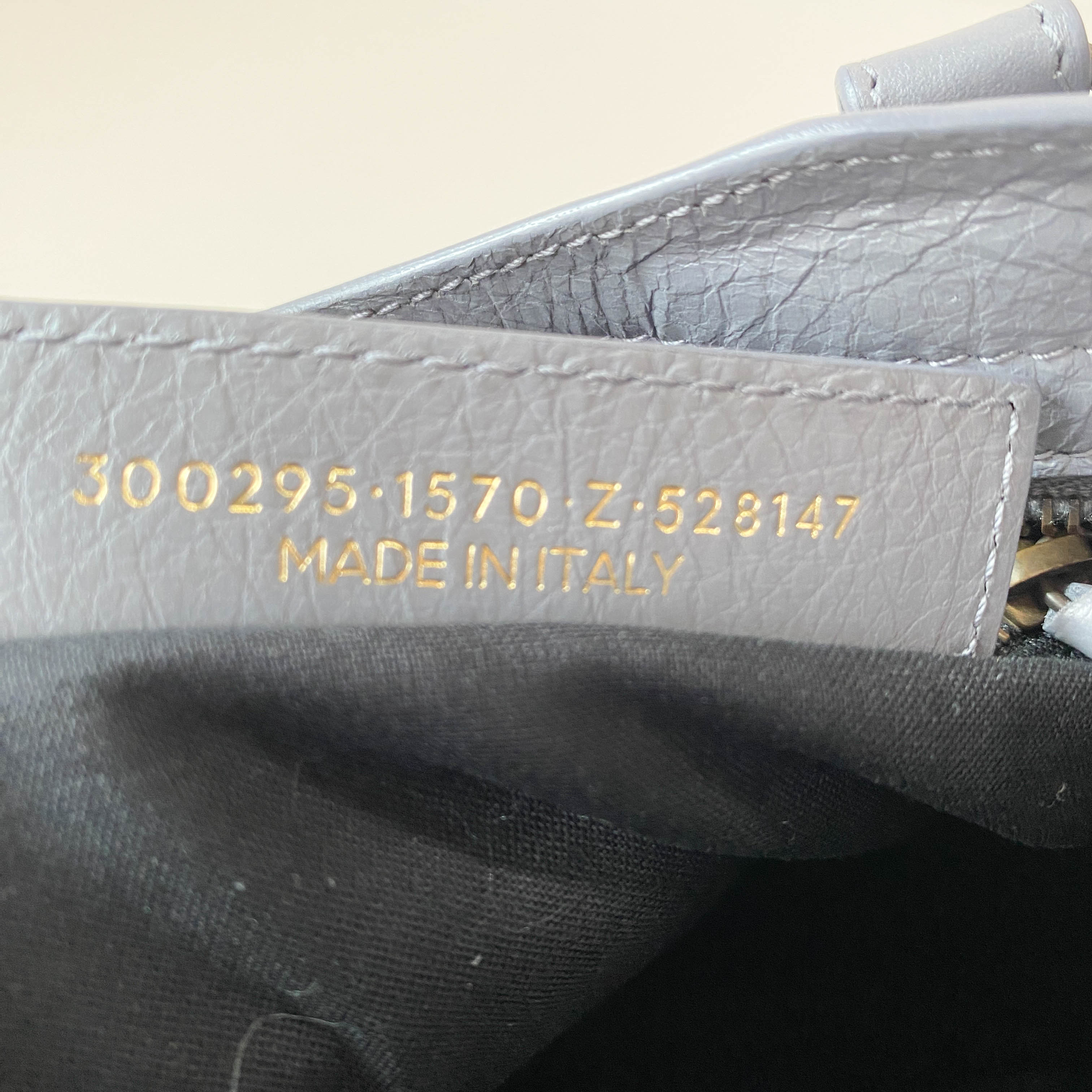 The City Graffiti Mini Grey Bag