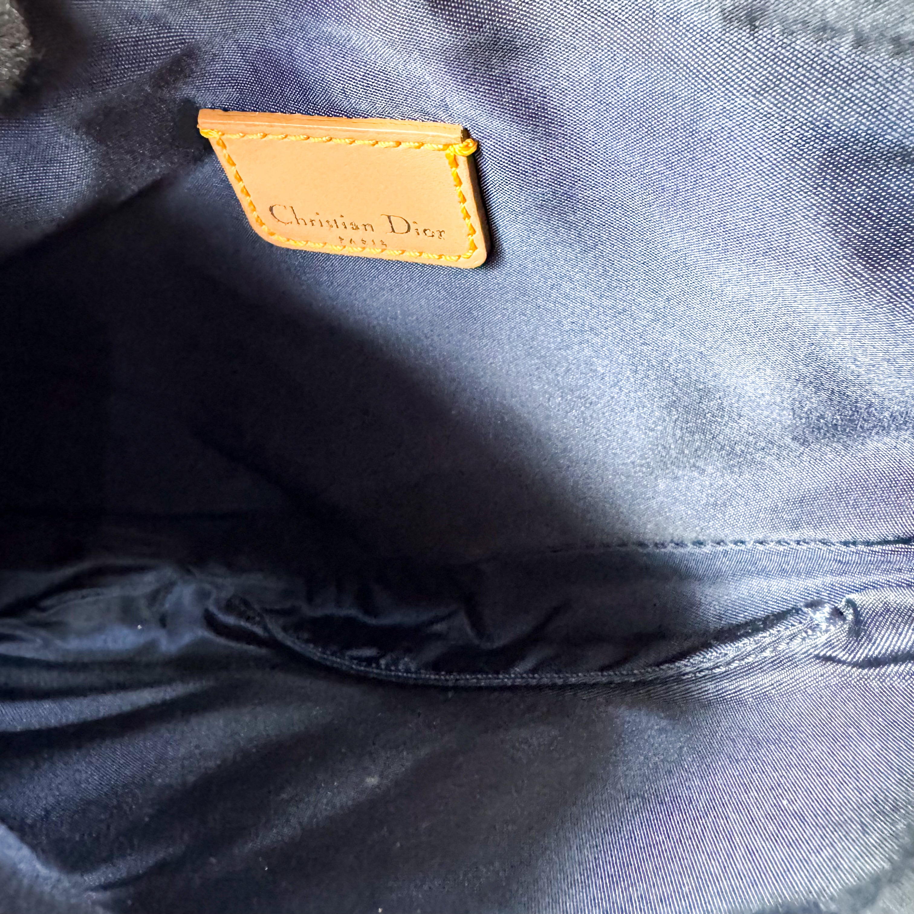 Saddle Denim Shoulder Bag