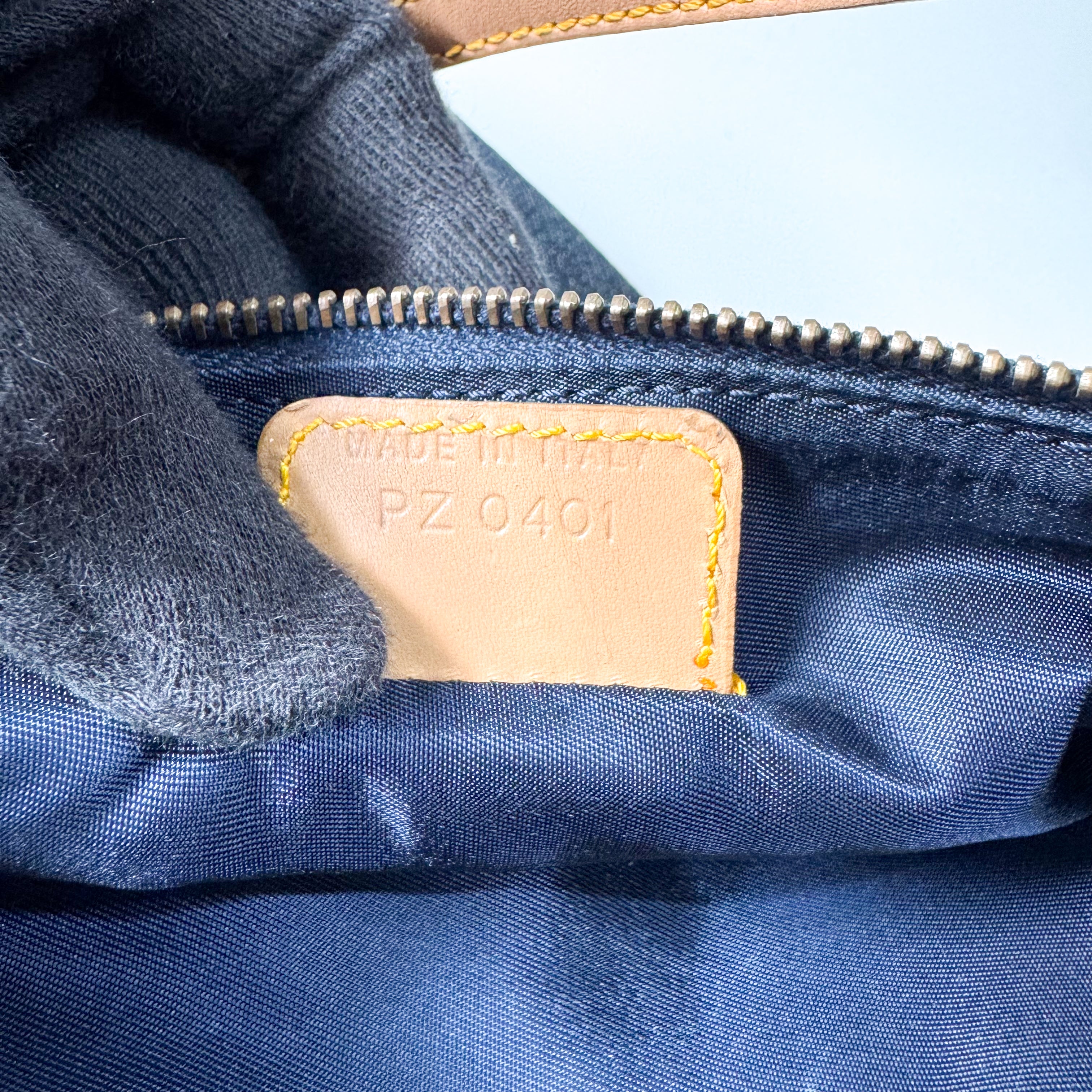 Saddle Denim Shoulder Bag