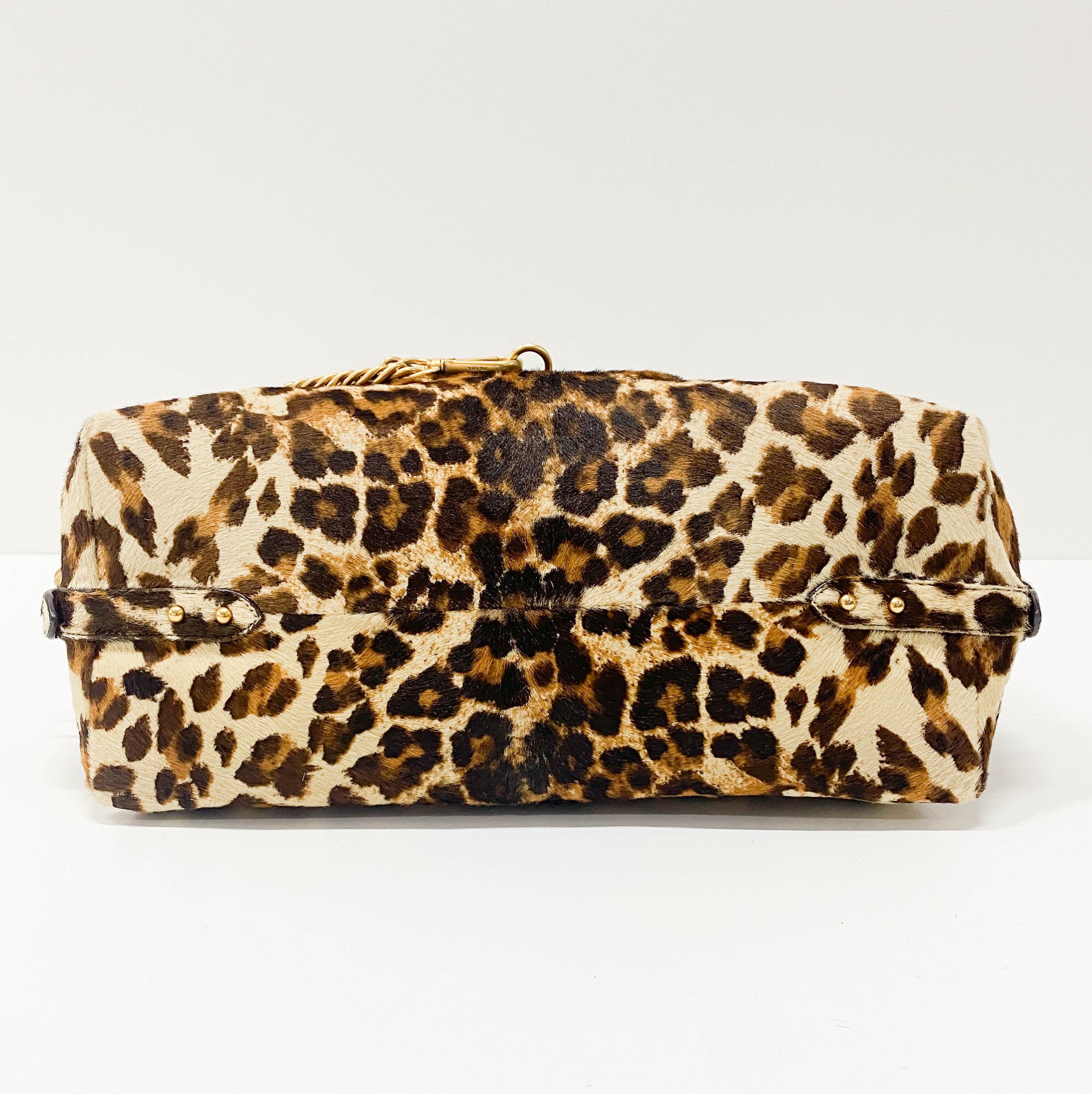 Animal Print Pony Hair Handbag