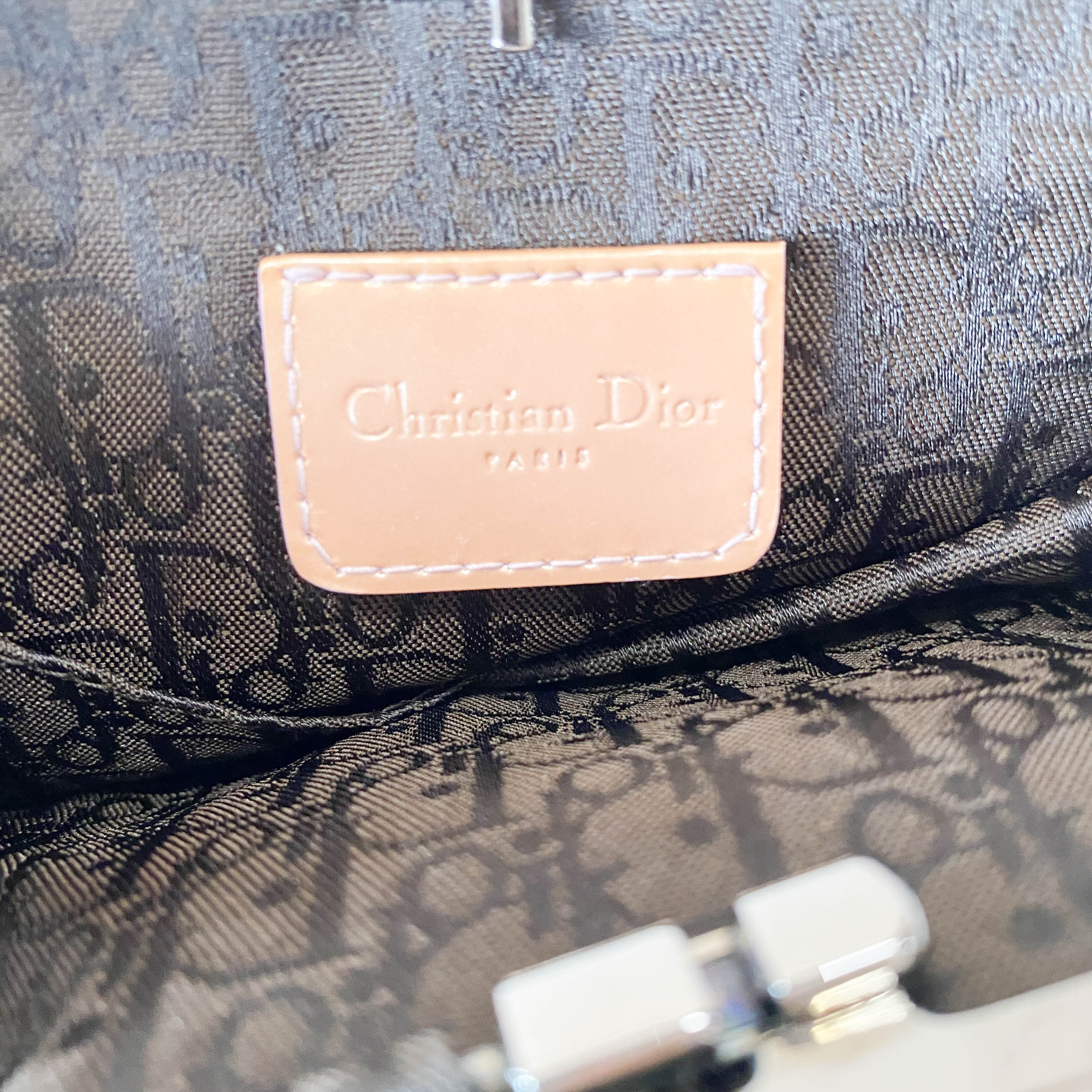 Saddle Mini Pink Satin Chain Bag