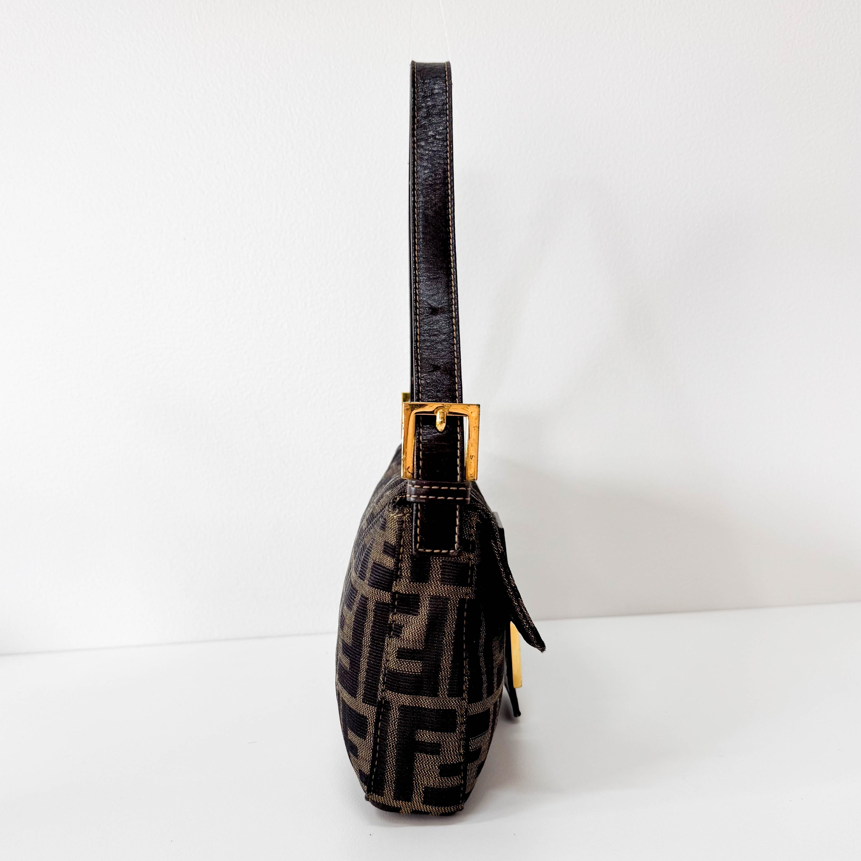 Zucca Baguette Gold Hardware