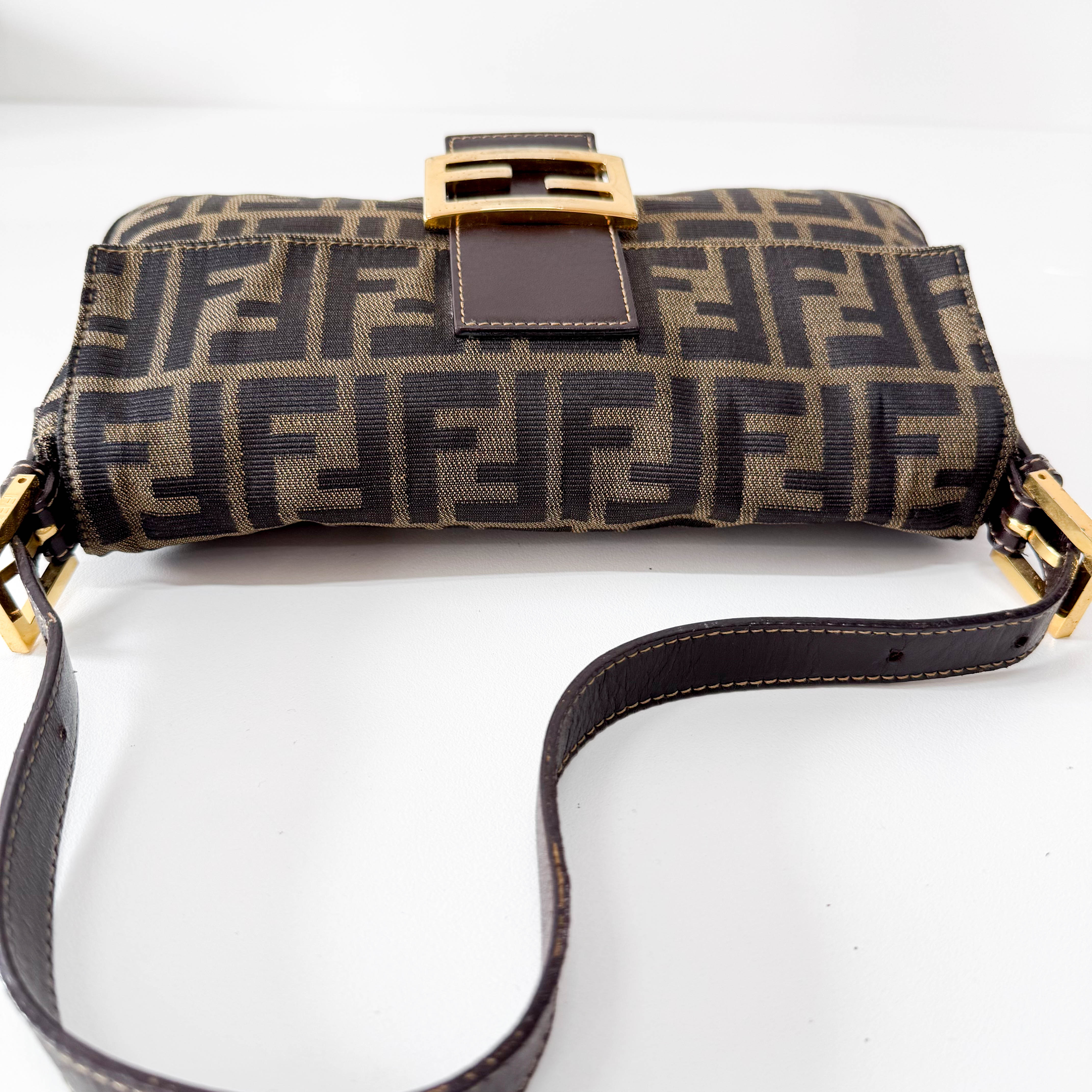 Zucca Baguette Gold Hardware