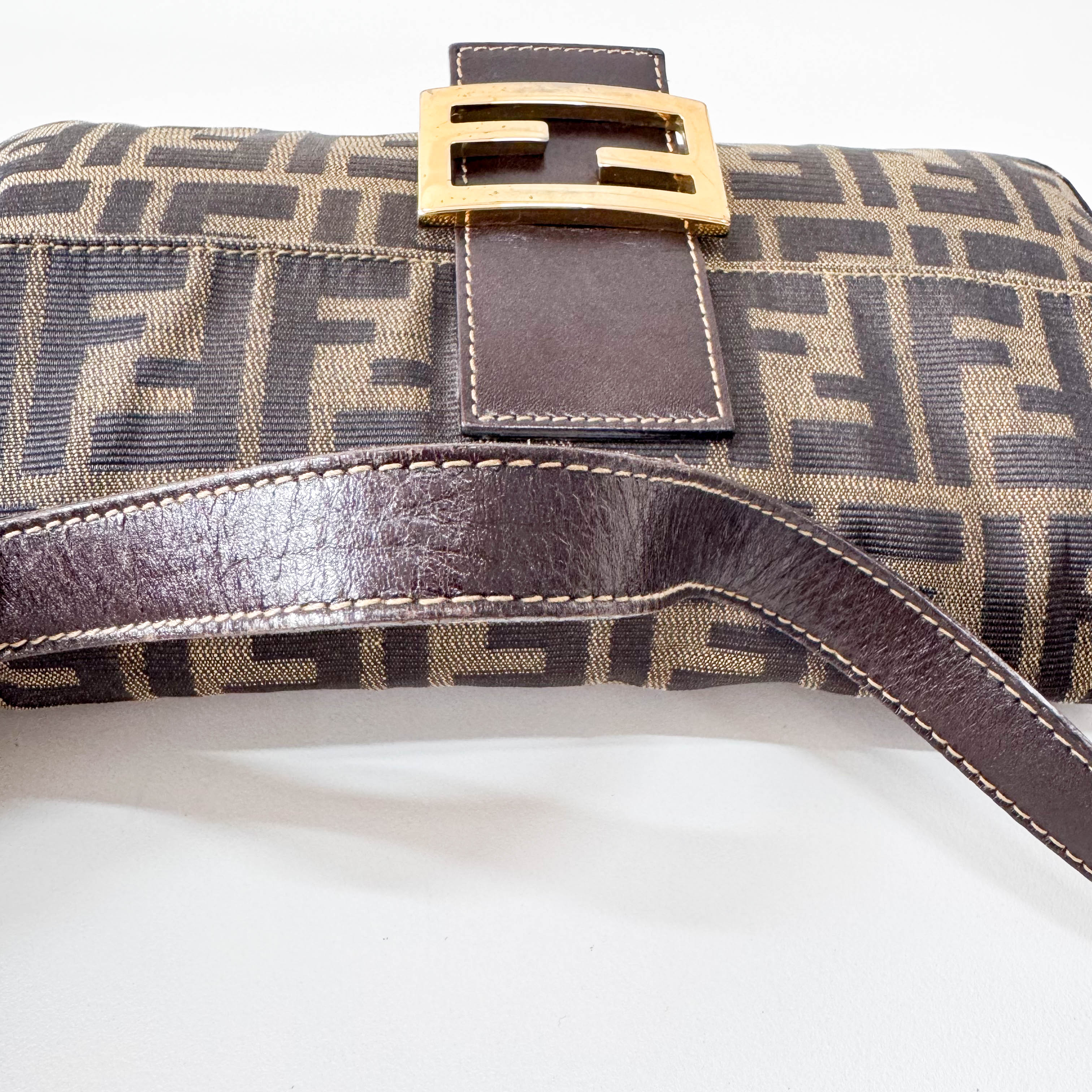 Zucca Baguette Gold Hardware