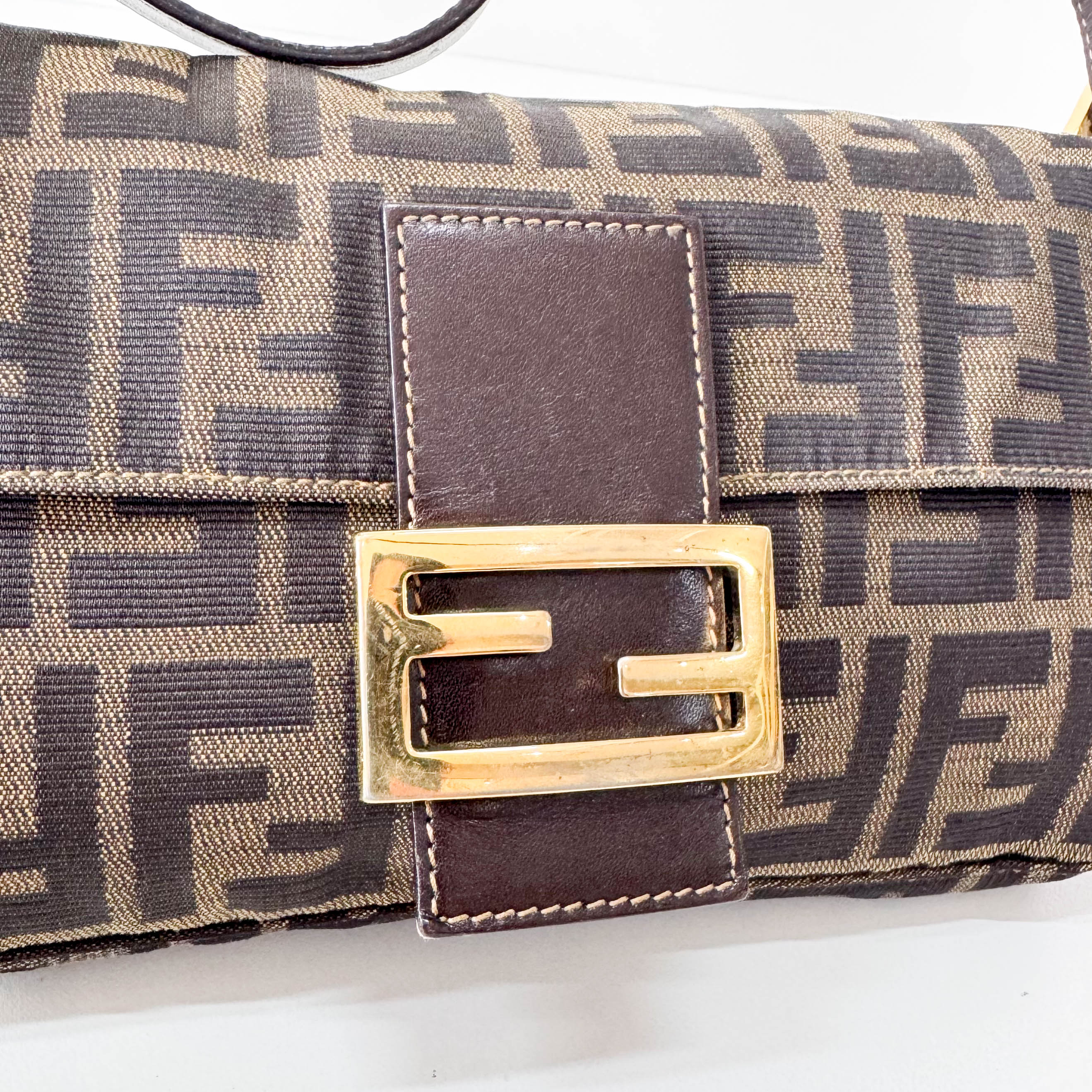 Zucca Baguette Gold Hardware