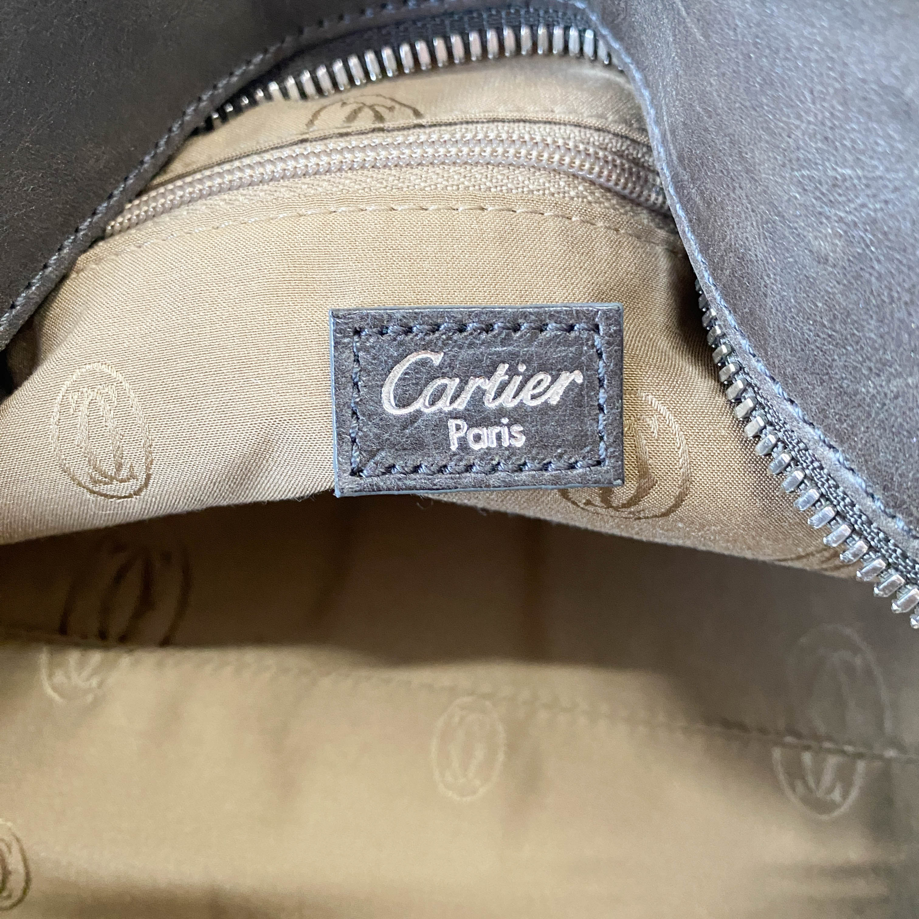 Marcello Brown Fur Shoulder Bag