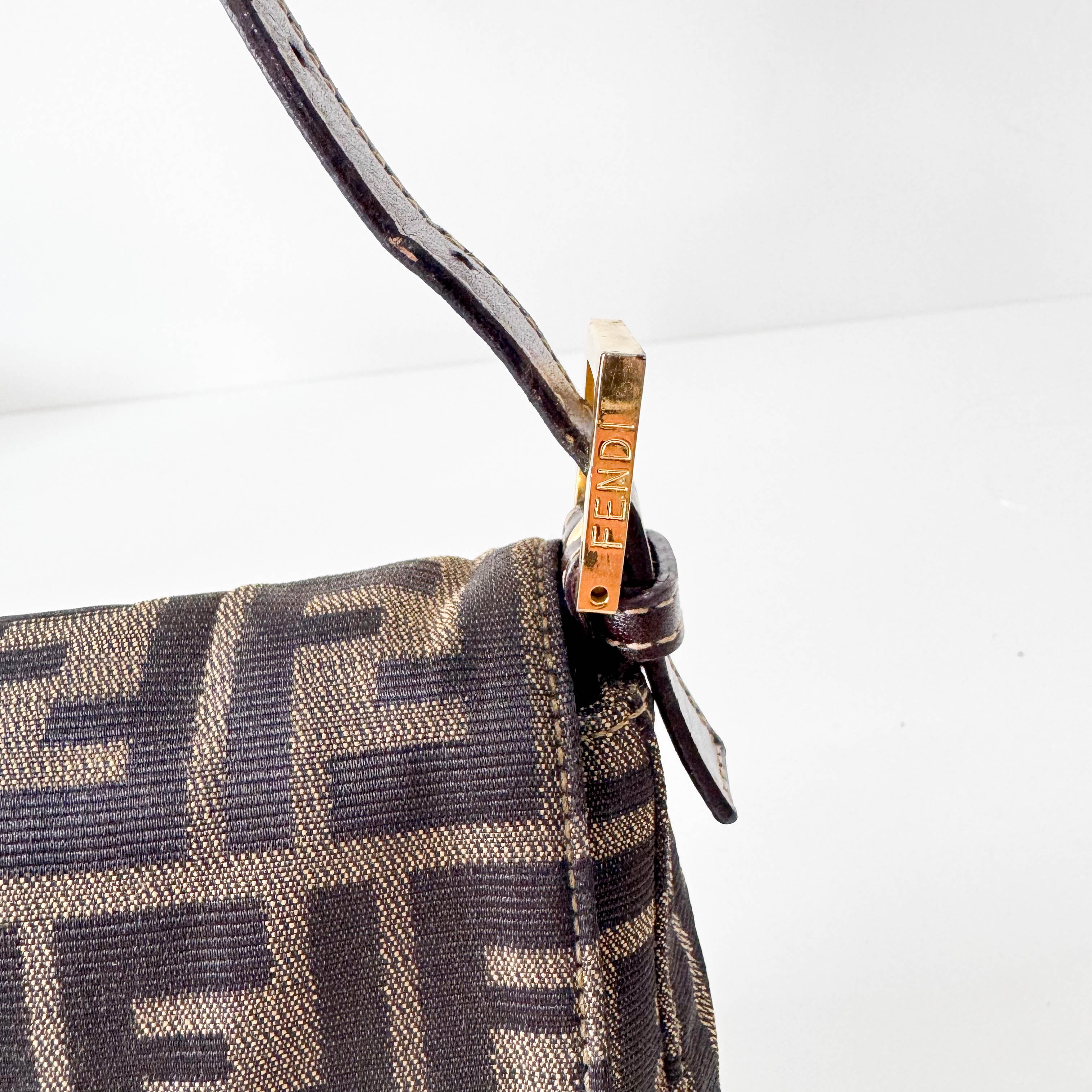 Zucca Baguette Gold Hardware