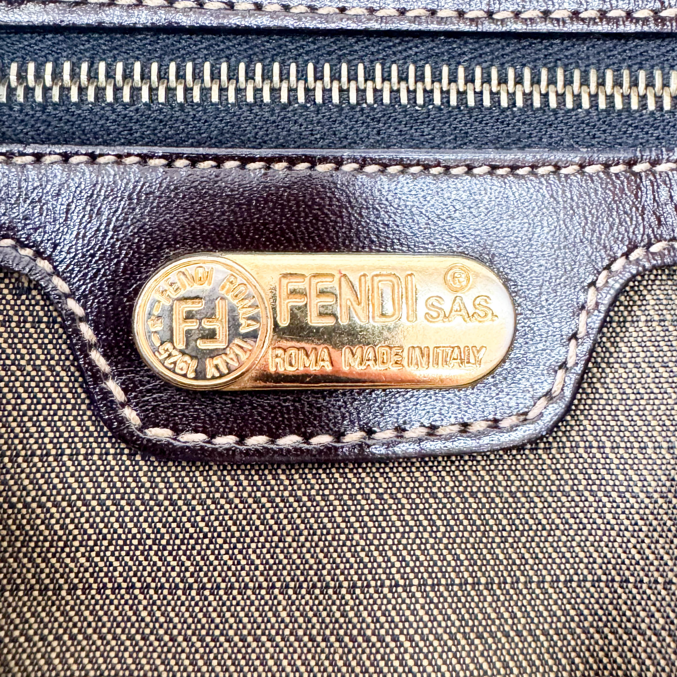 Zucca Baguette Gold Hardware