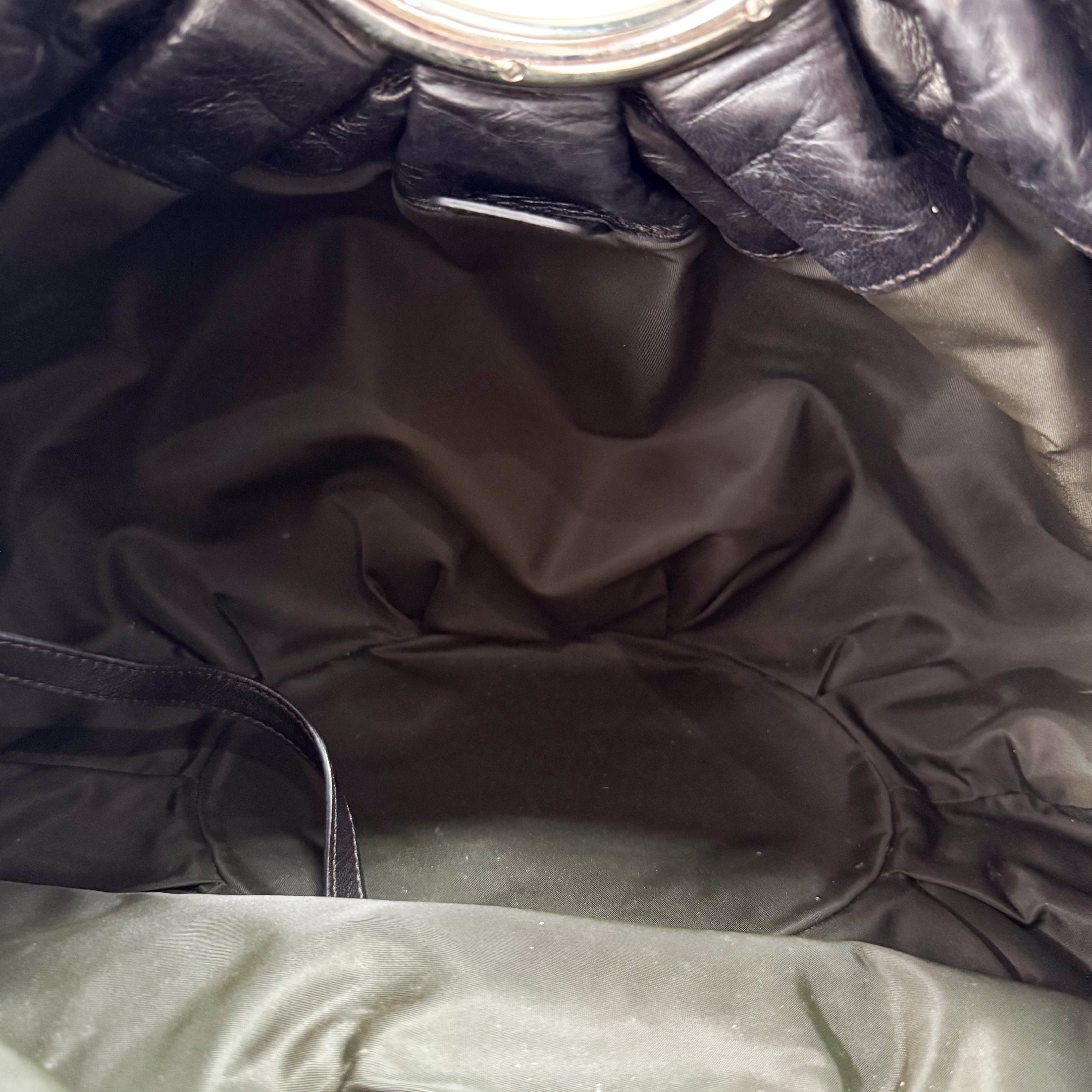 Pony Hair Leopard Print Handbag