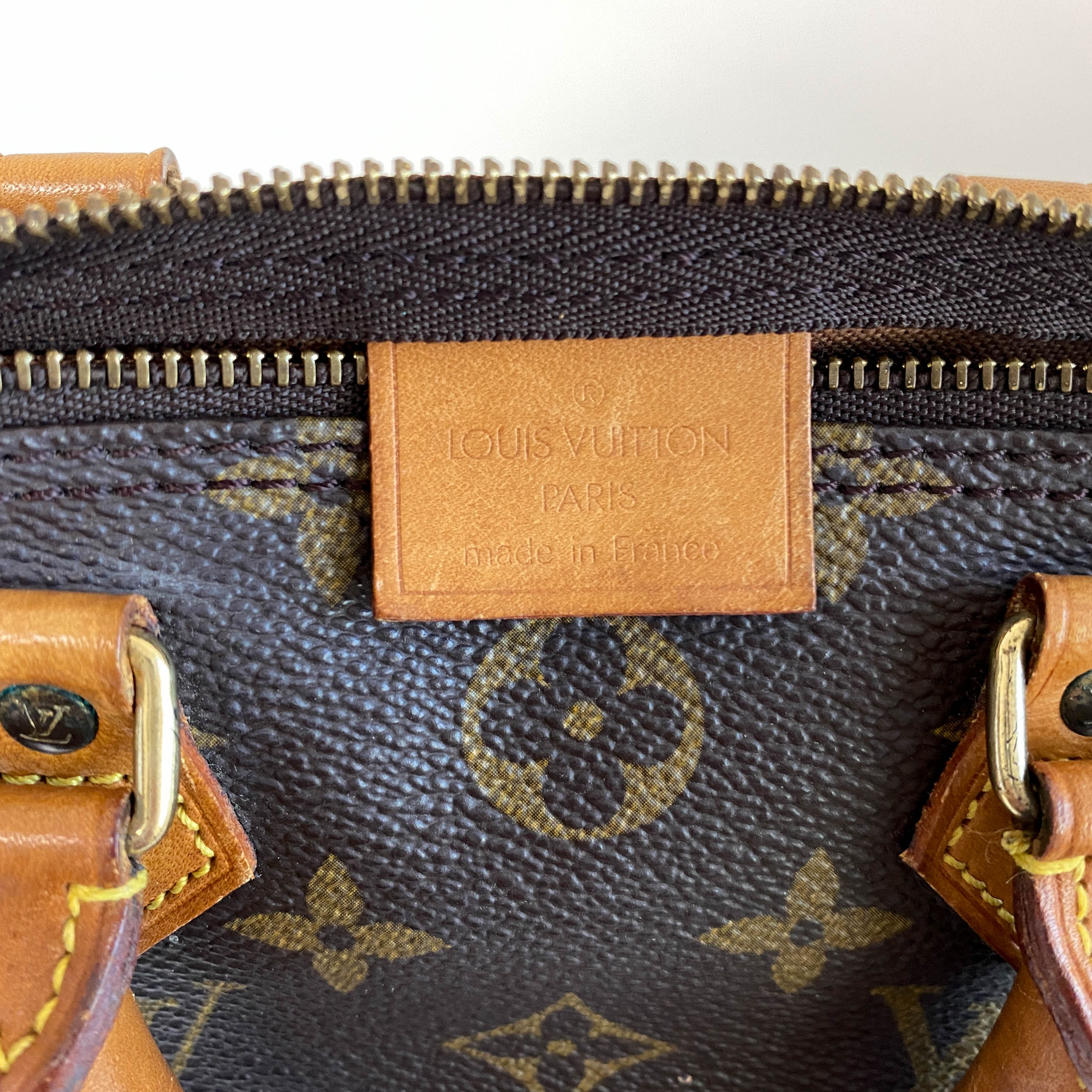 Nano Speedy / Mini HL Monogram Handbag
