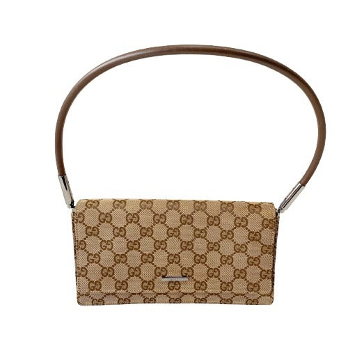 GG Canvas Brown Shoulder Bag