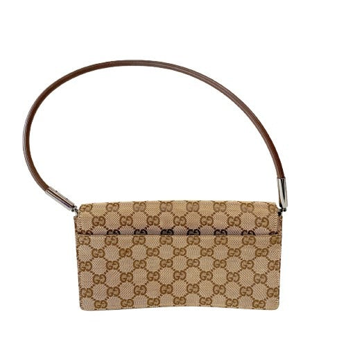 GG Canvas Brown Shoulder Bag