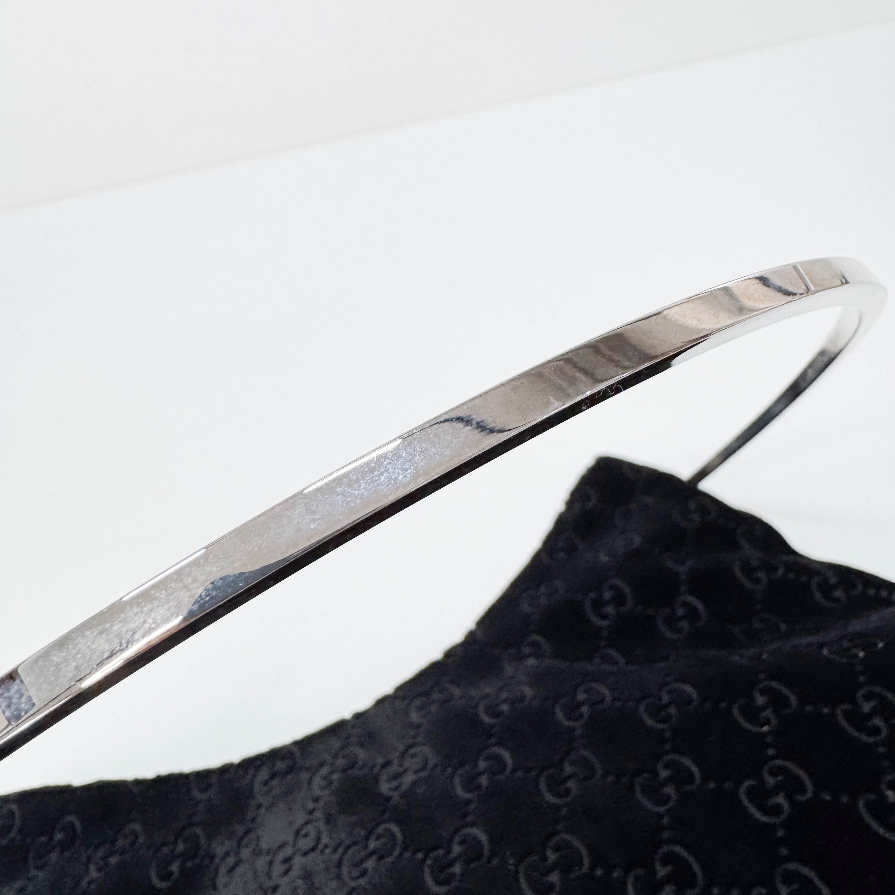 Black GG Velvet Hobo Shoulder Bag