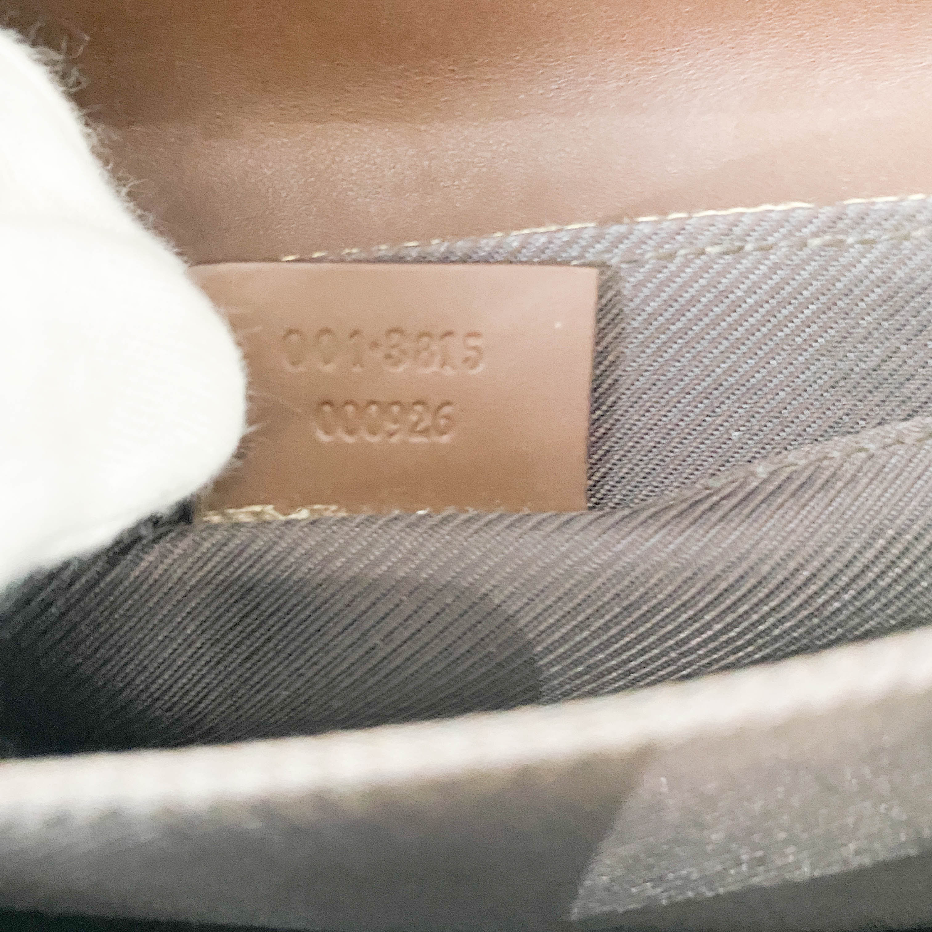 GG Canvas Brown Shoulder Bag