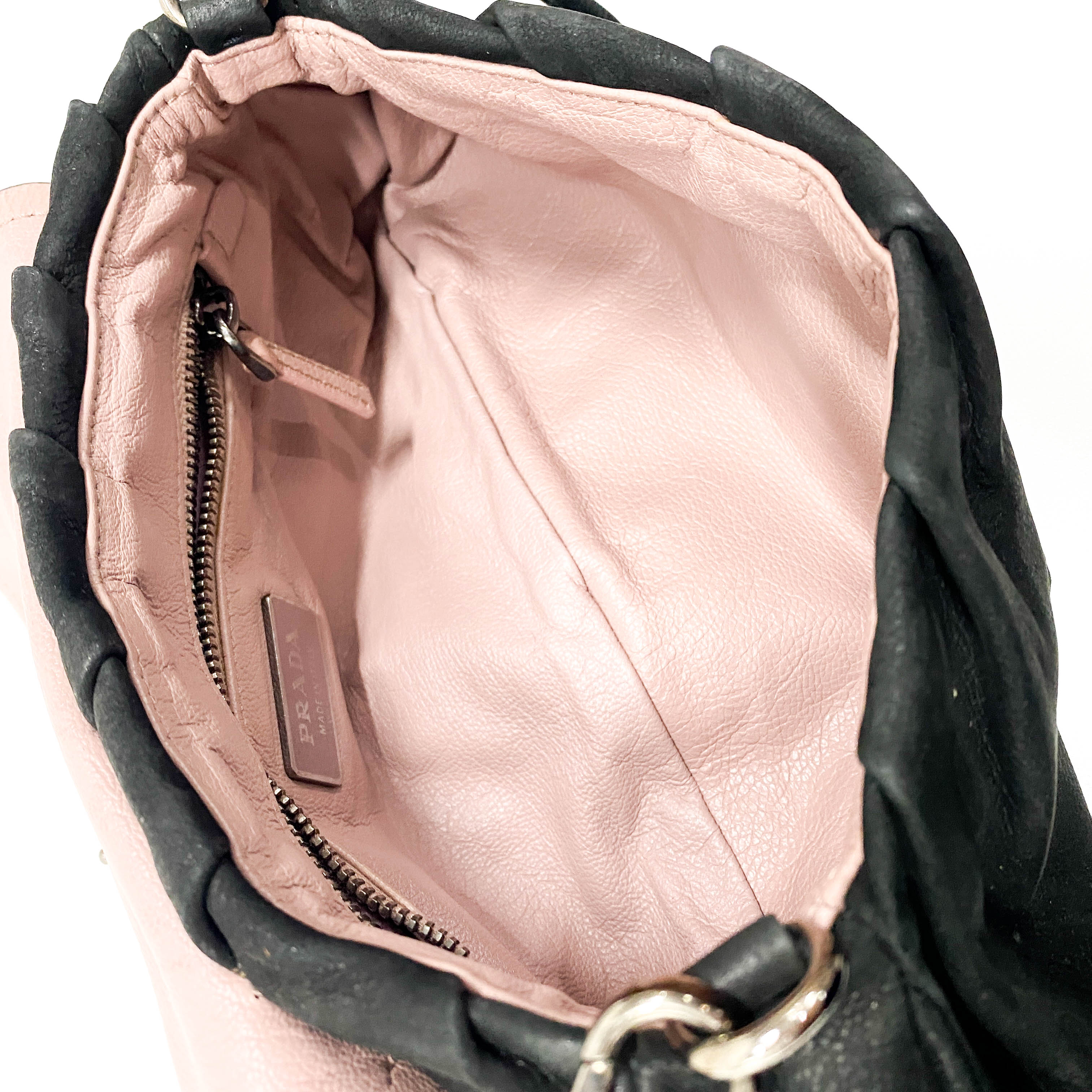 Black Leather Shoulder Bag