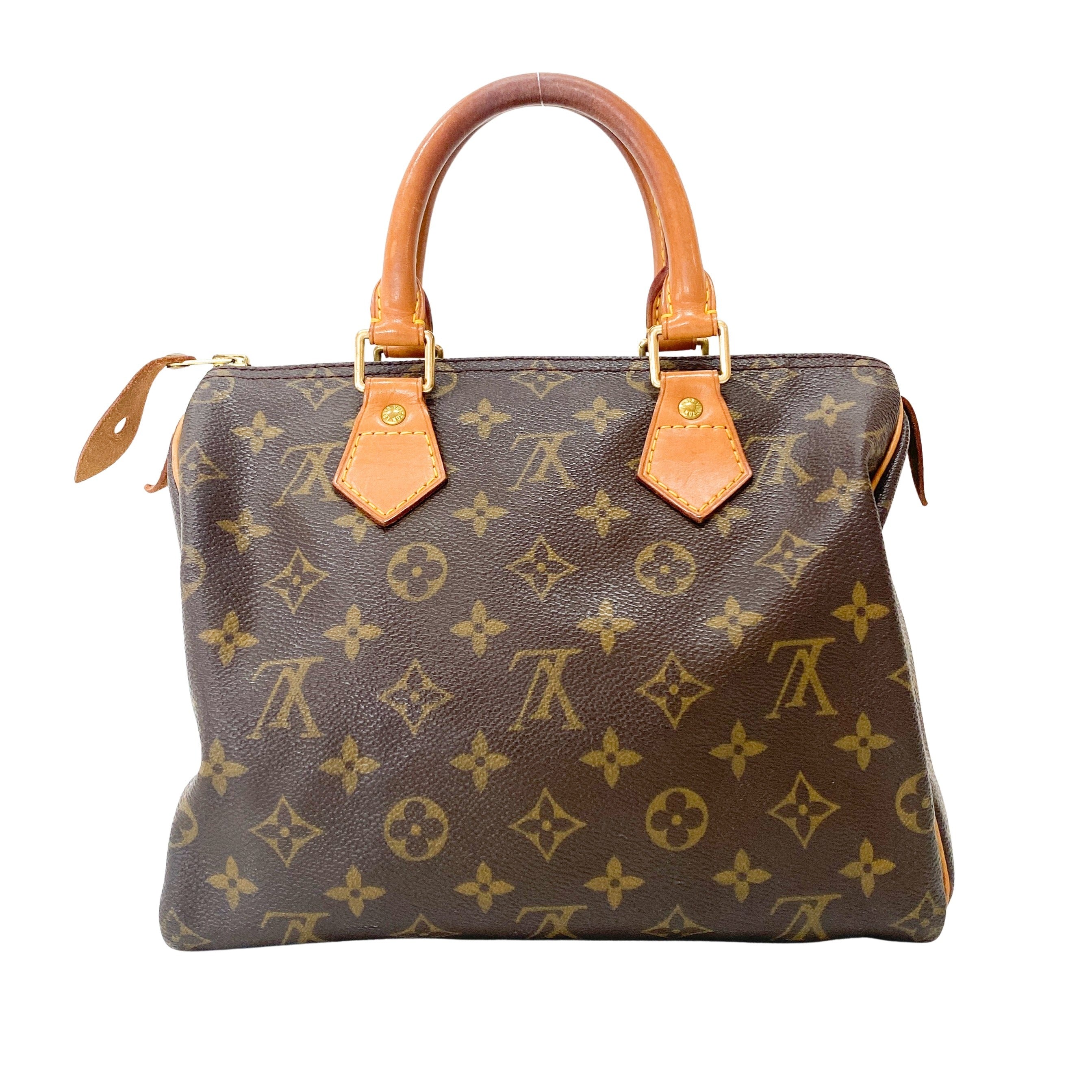 Monogram 25 Brown Canvas Handbag