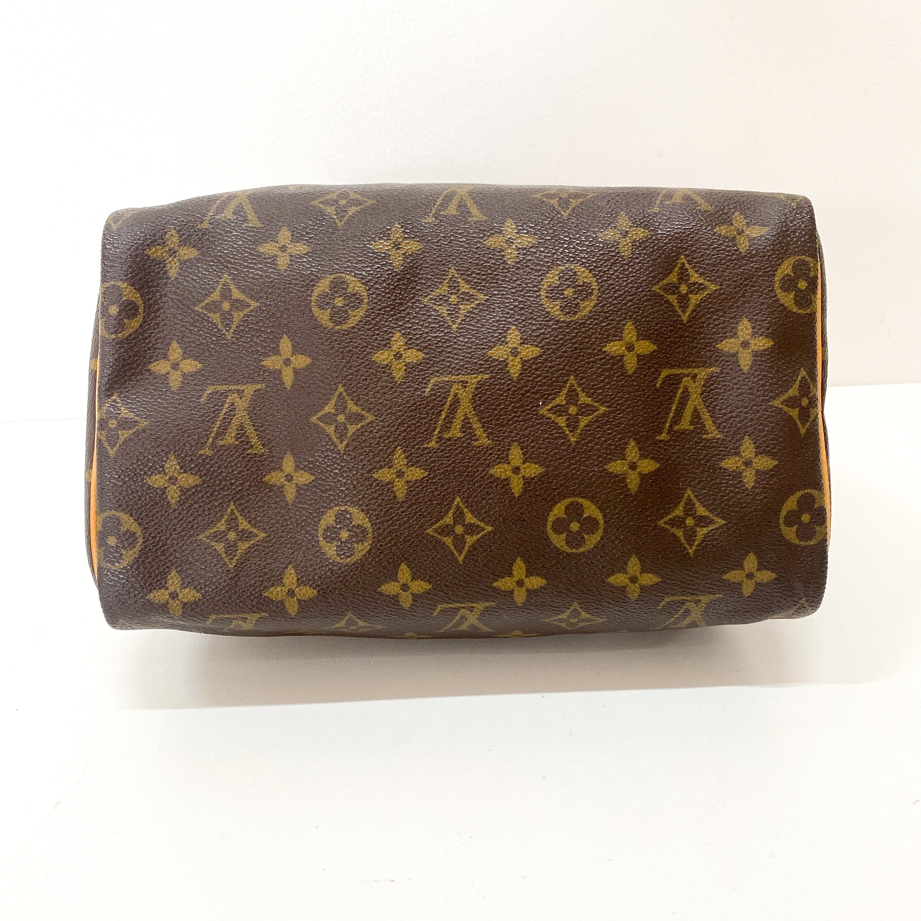 Monogram 25 Brown Canvas Handbag