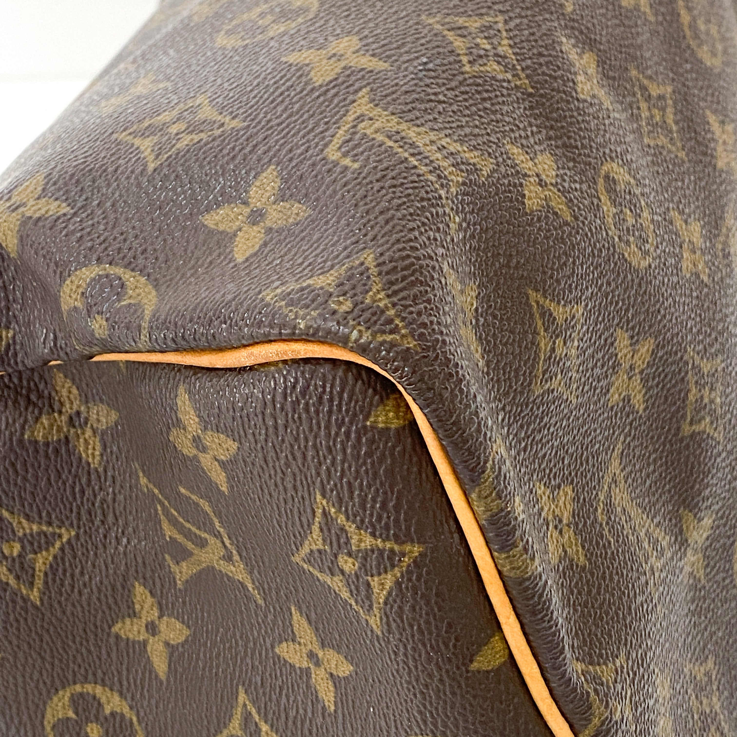 Monogram 25 Brown Canvas Handbag