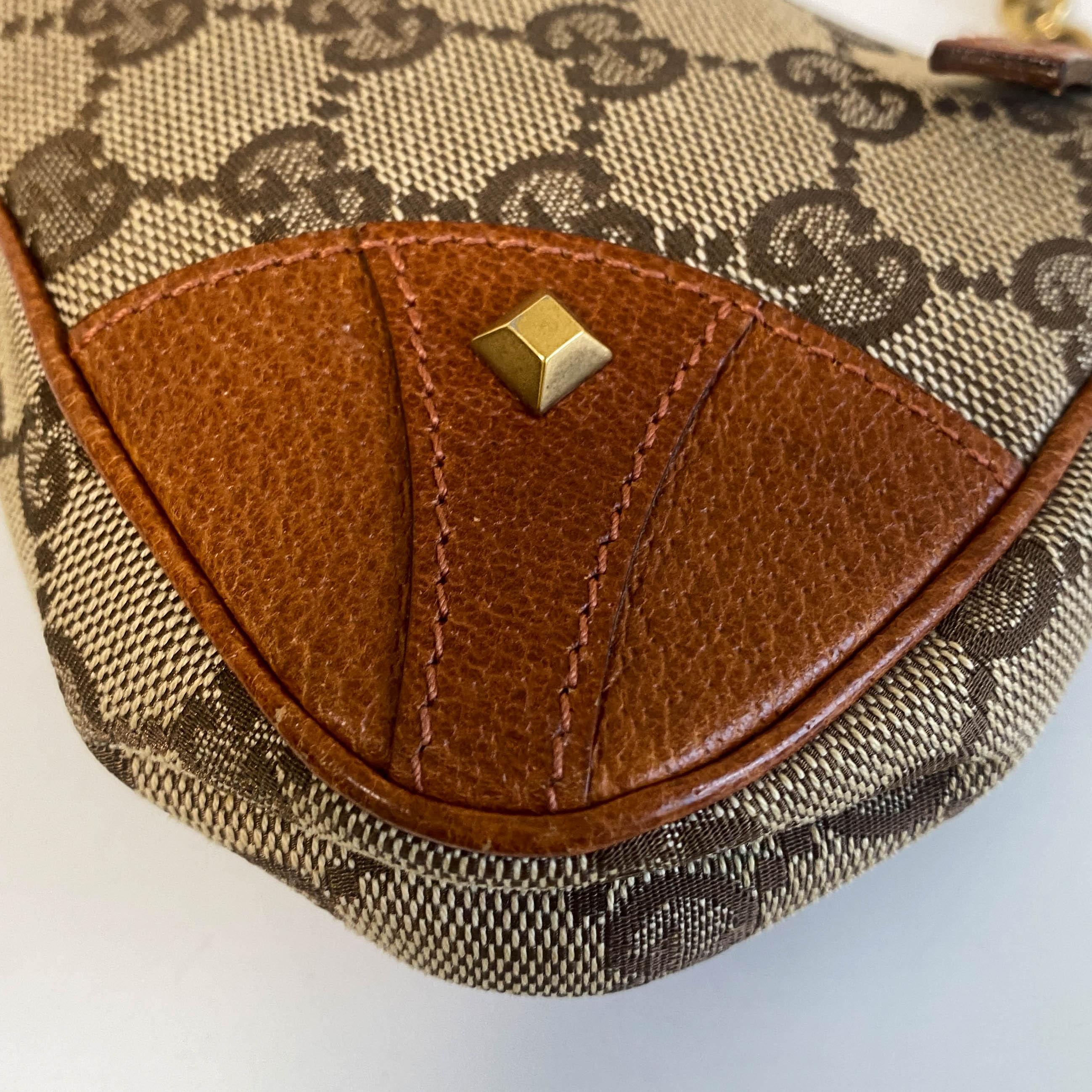 GG Canvas Chain Pochette Accesories Shoulder Bag