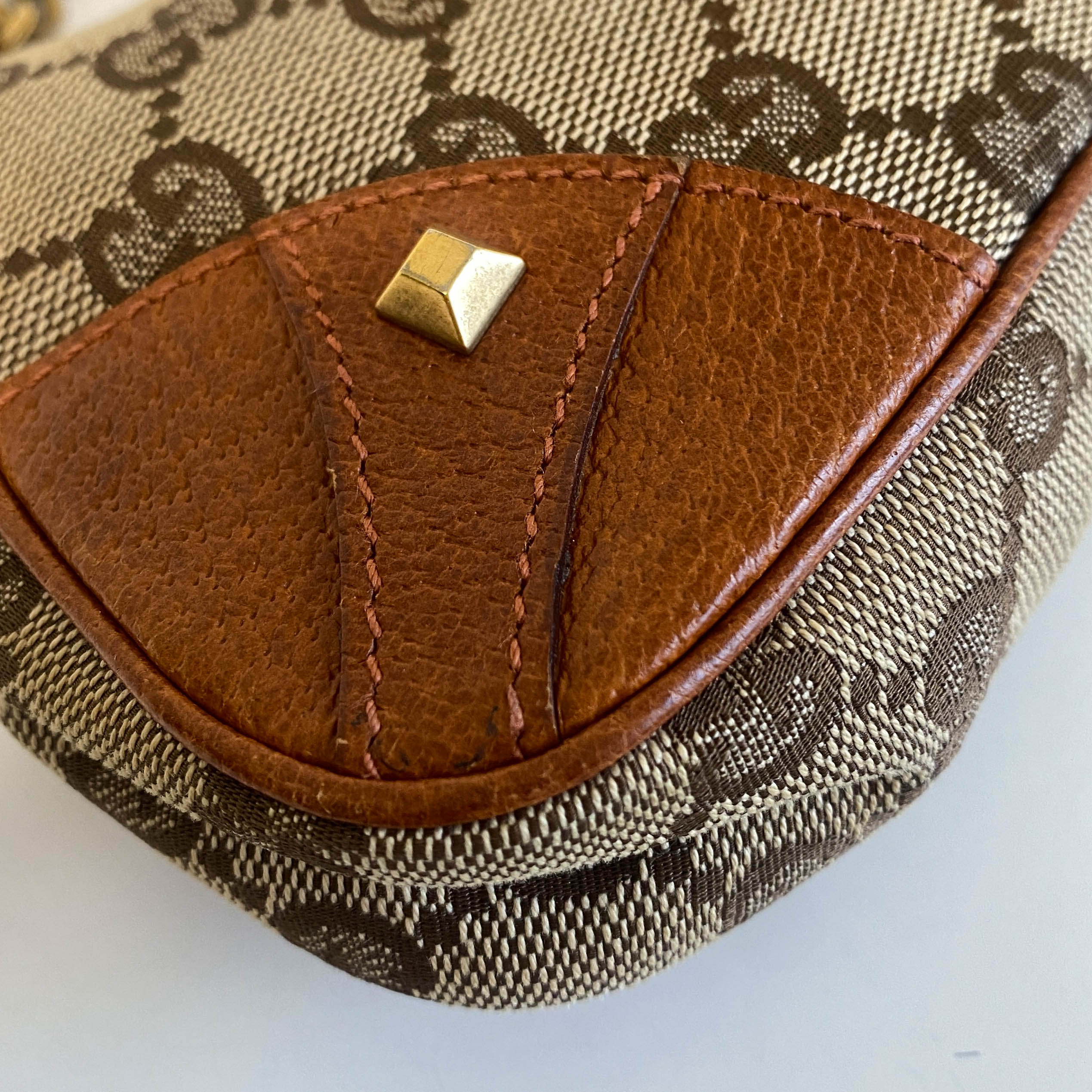 GG Canvas Chain Pochette Accesories Shoulder Bag