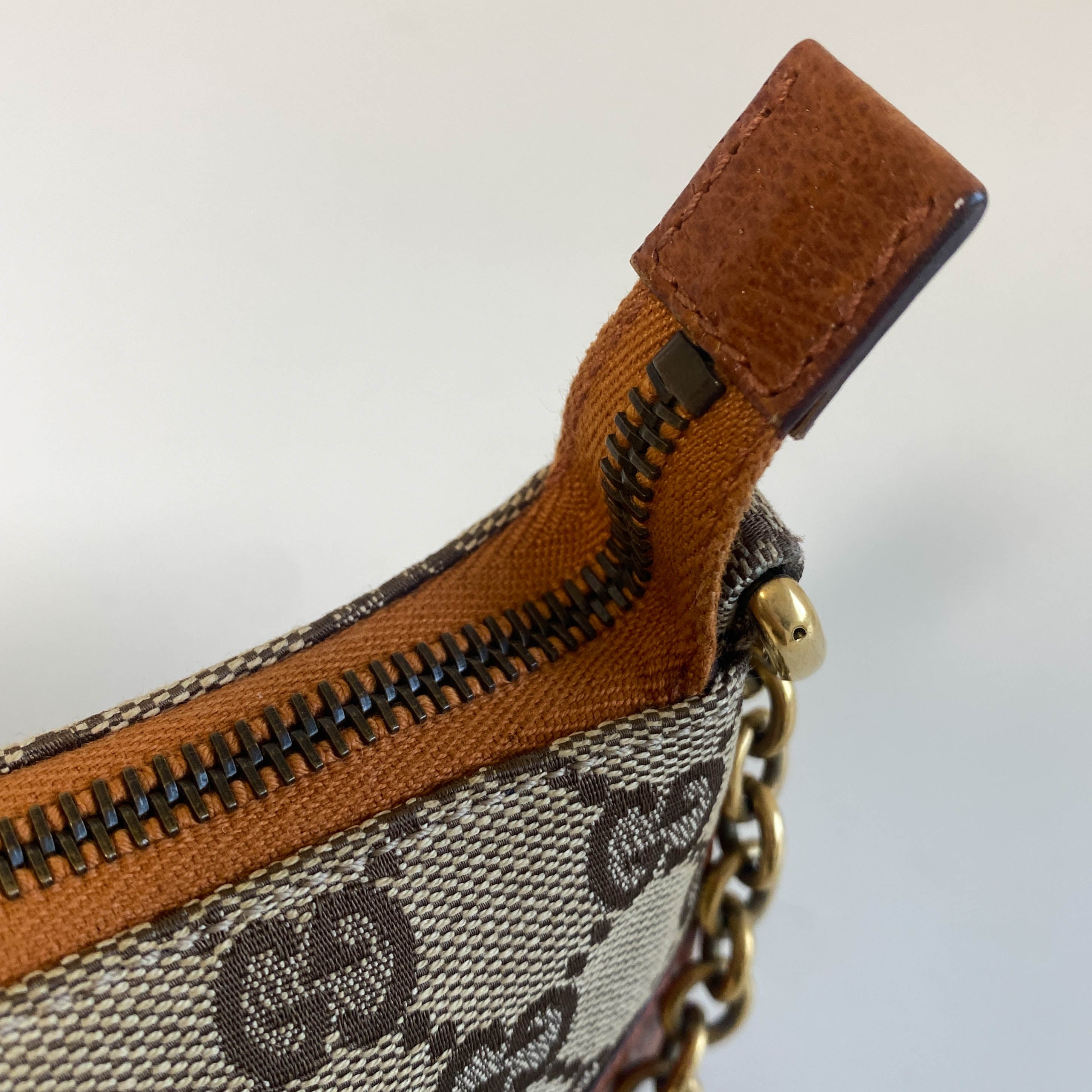 GG Canvas Chain Pochette Accesories Shoulder Bag