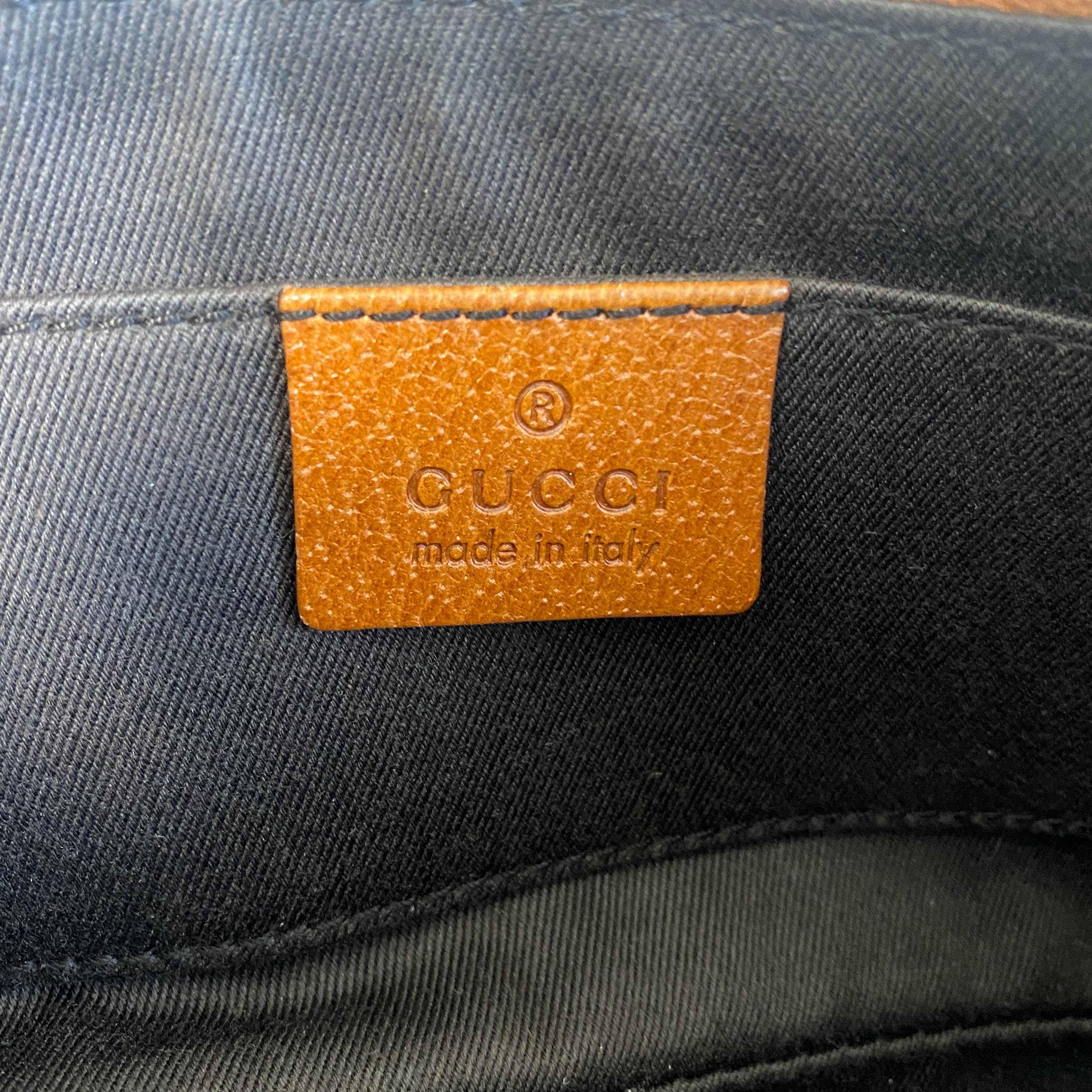 GG Canvas Chain Pochette Accesories Shoulder Bag