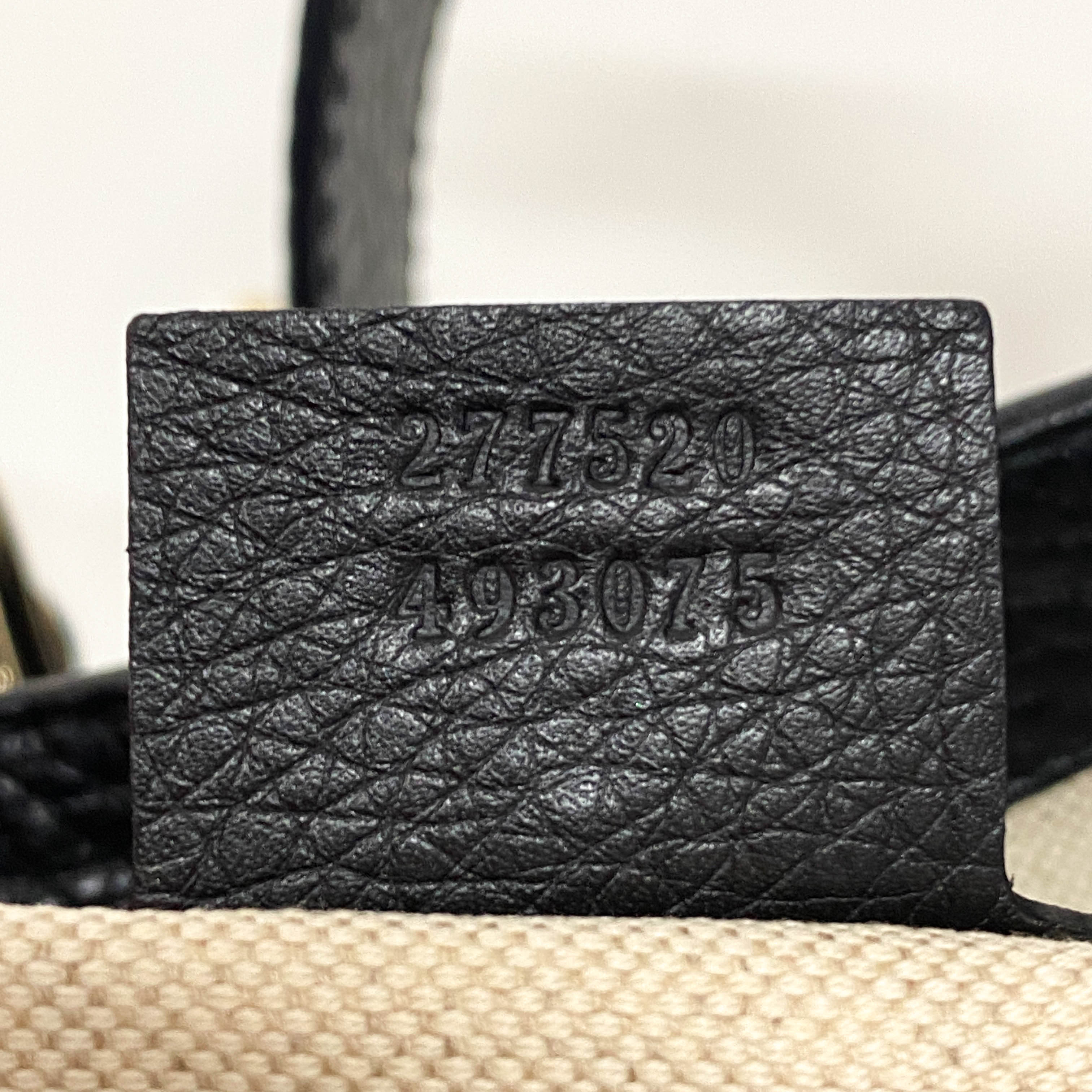 New Jackie Leather Black  Shoulder Bag