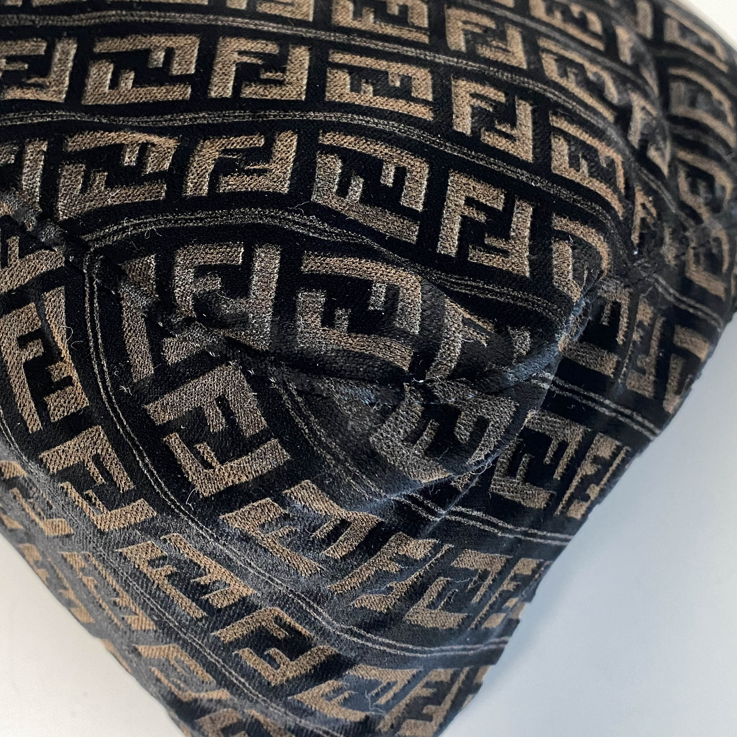 Mamma Baguette Black Velvet Shoulder Bag with Floral Corsage