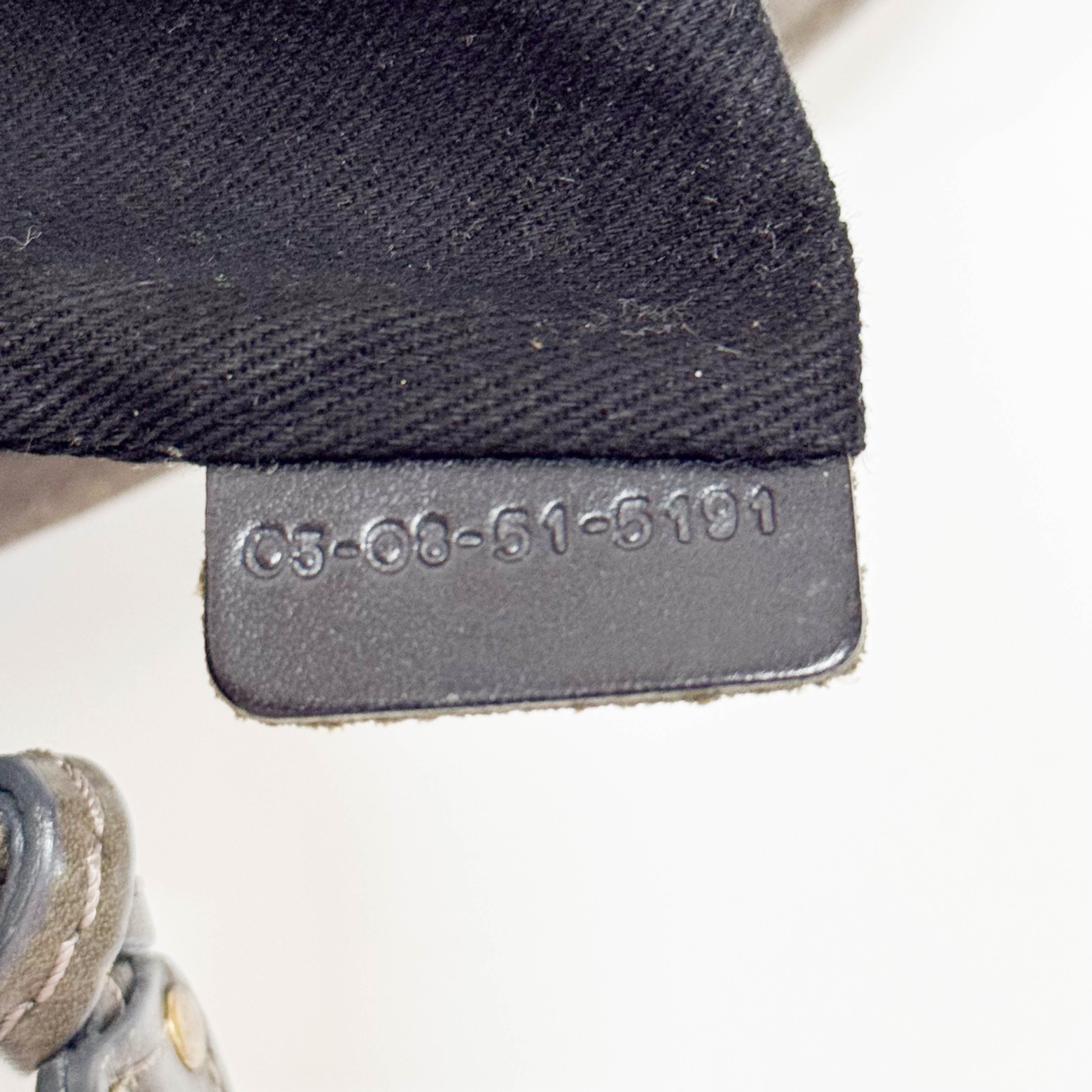 Paddington Khaki Leather Shoulder Bag