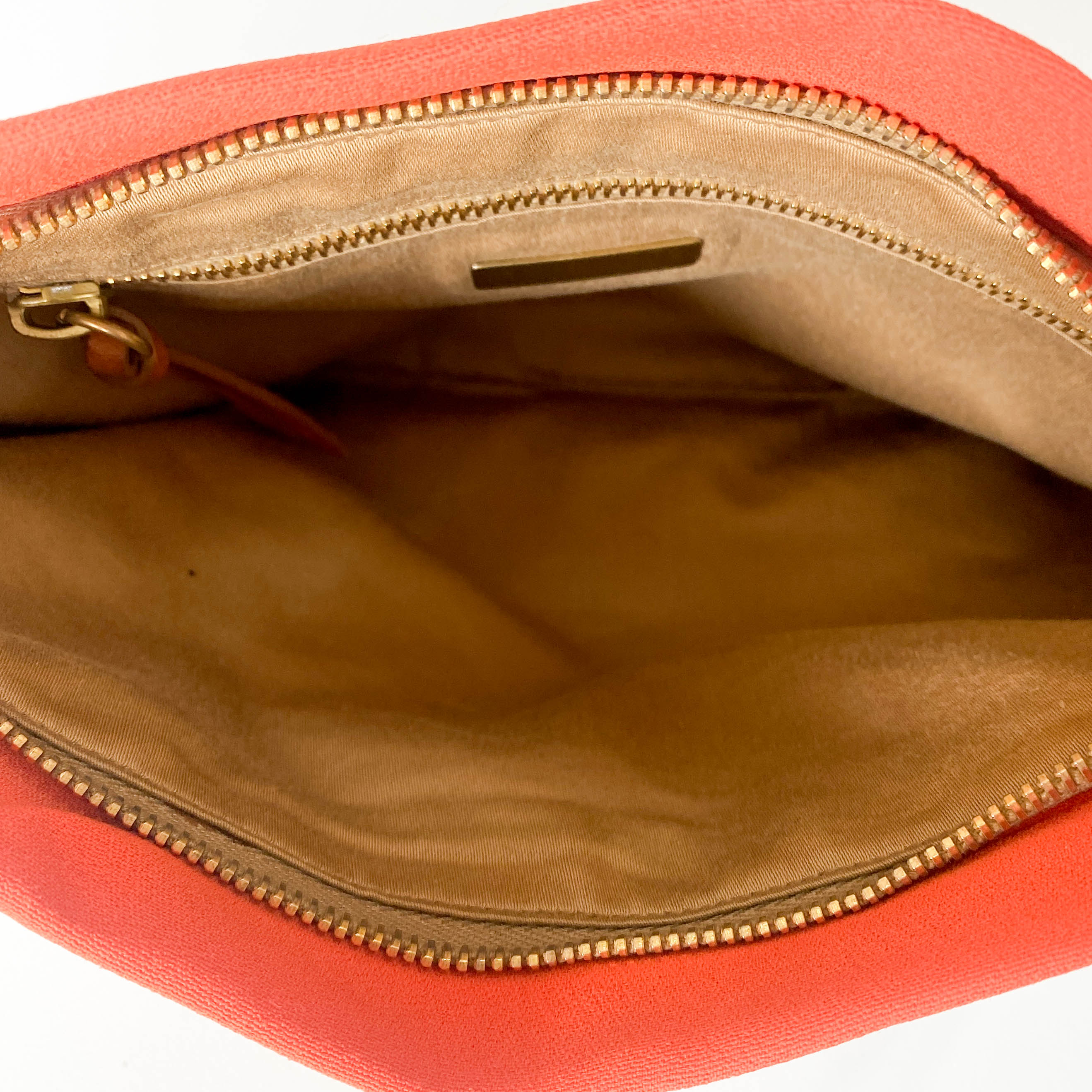 Bijoux & Bamboo Handle Orange Handle Bag