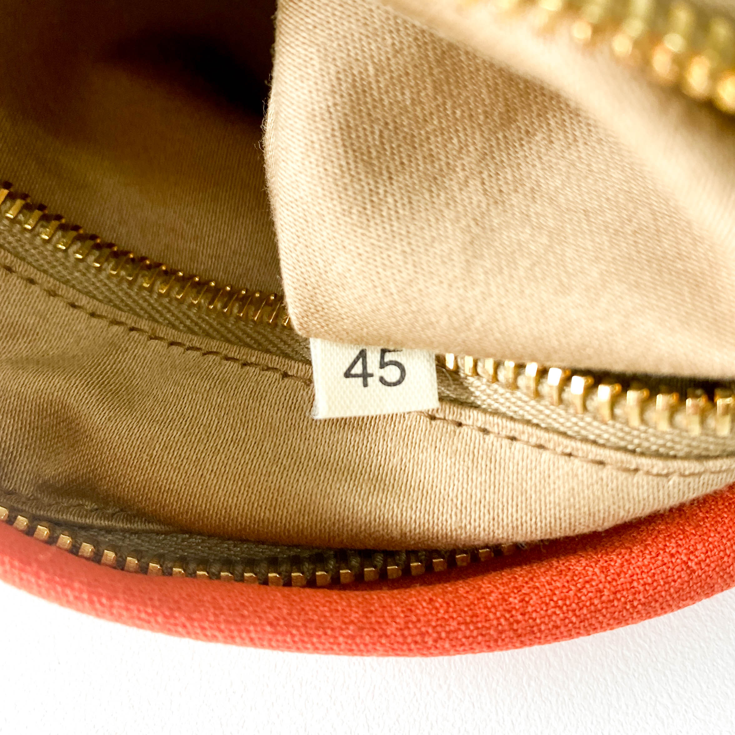 Bijoux & Bamboo Handle Orange Handle Bag