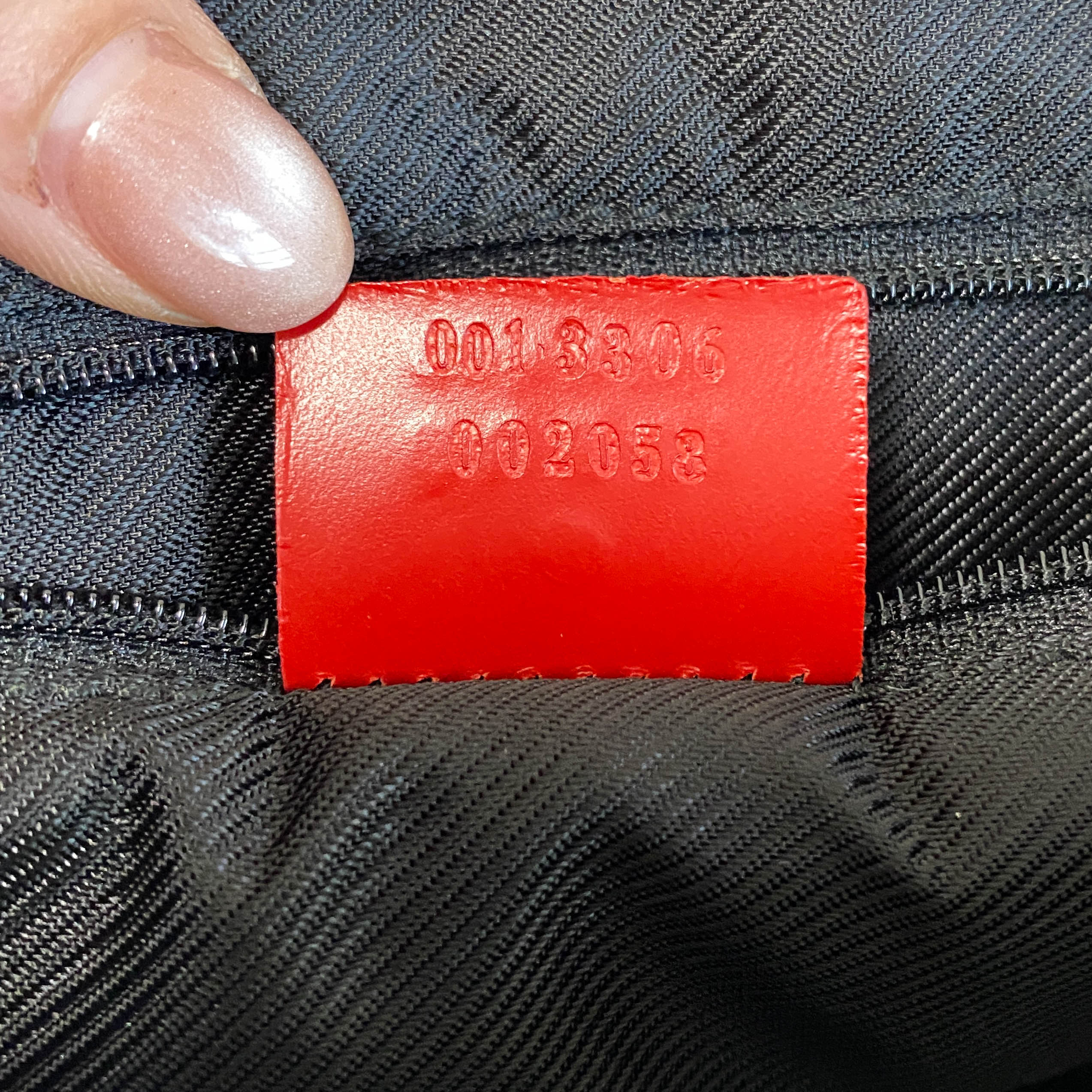 Jackie Red Leather Shoulder Bag