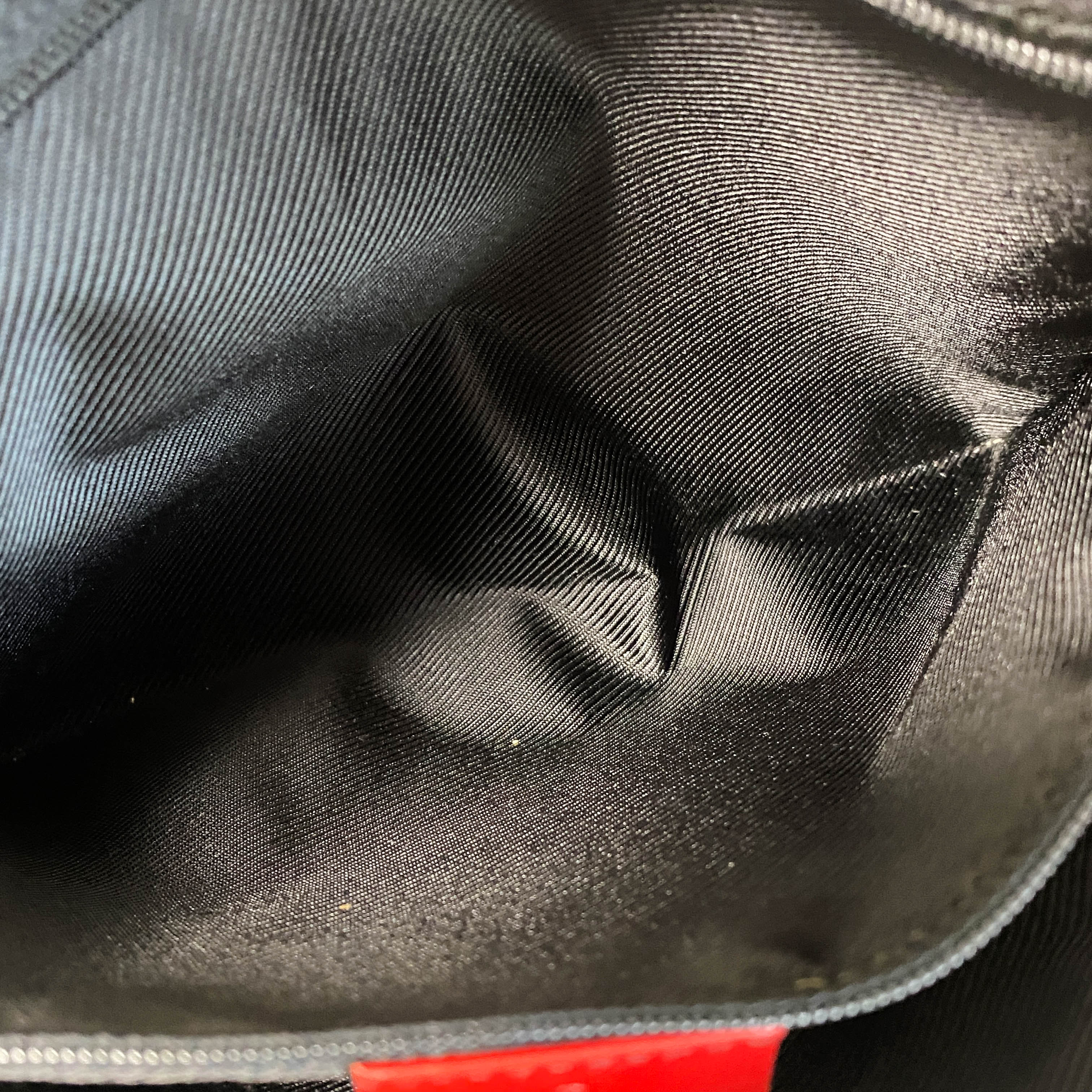 Jackie Red Leather Shoulder Bag