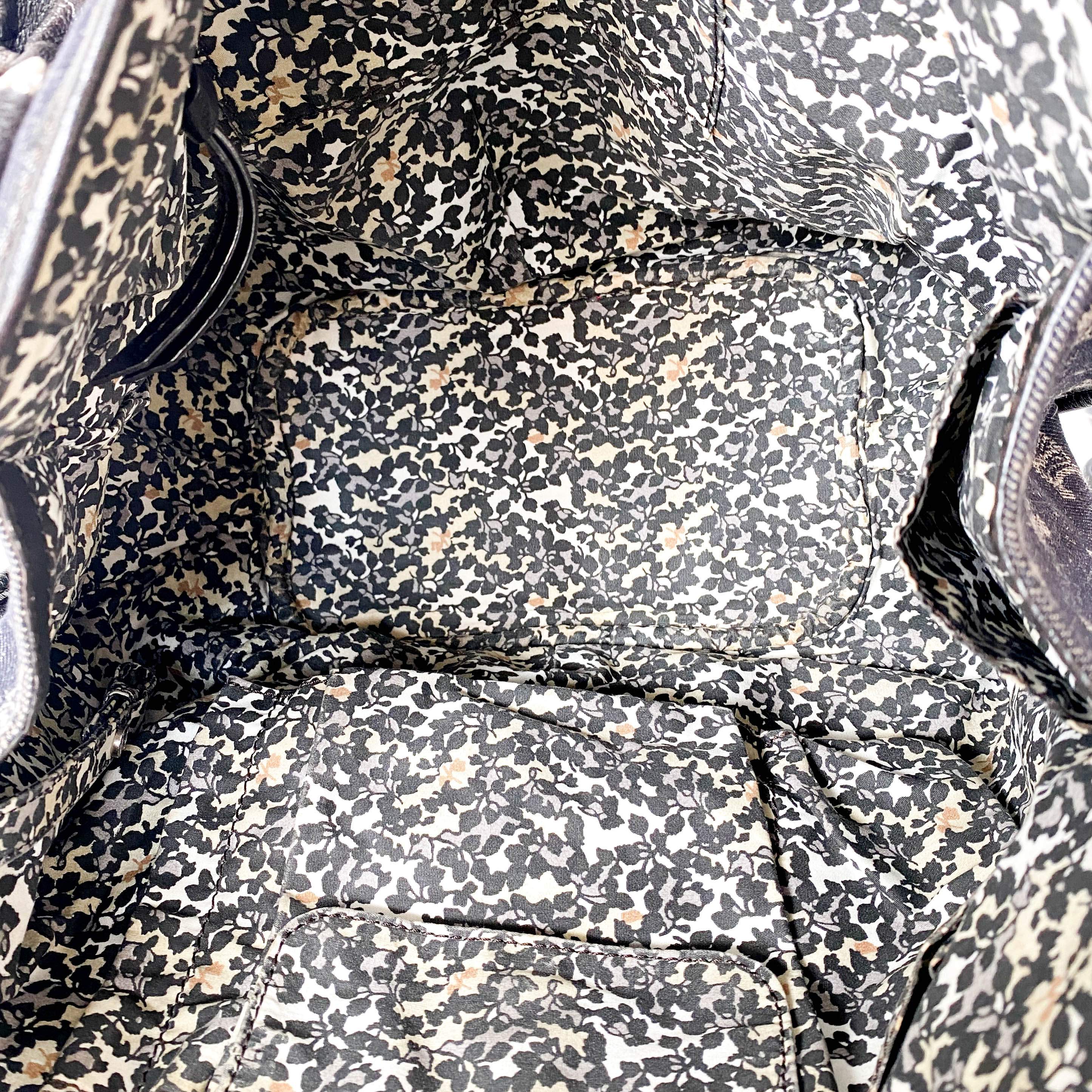 Macadam Triomphe Blue Denim Shoulder Bag