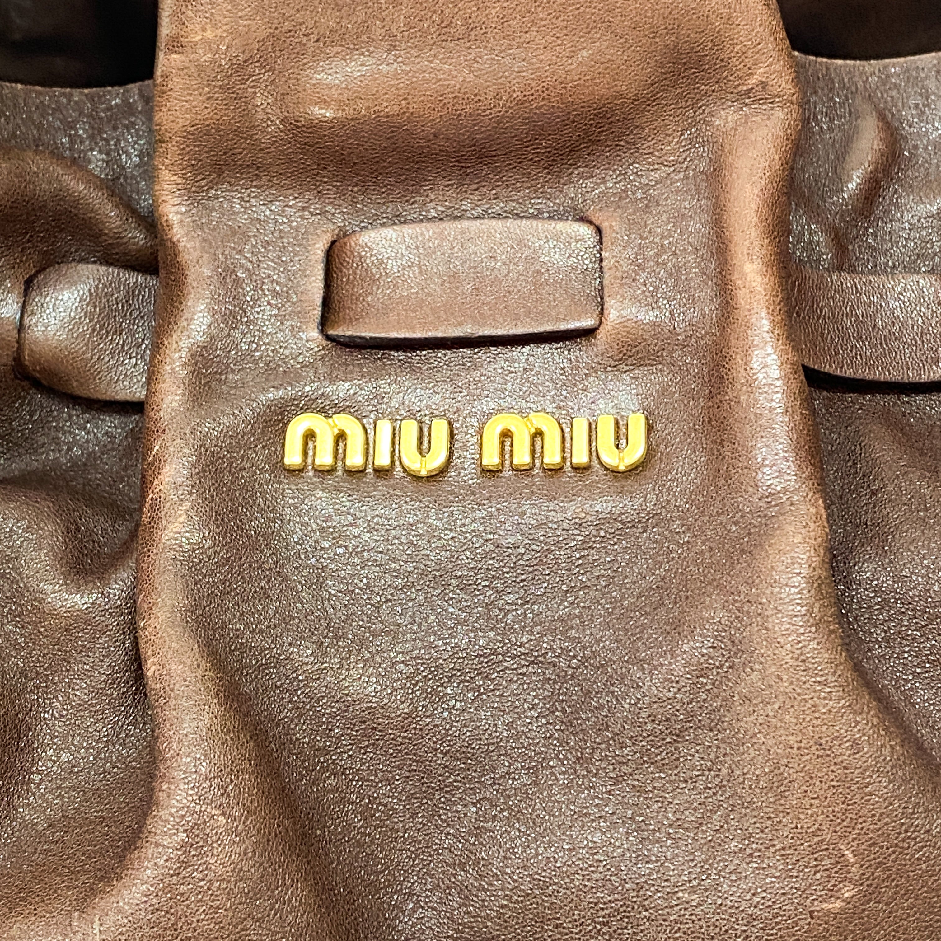 Brown Leather Shoulder Bag