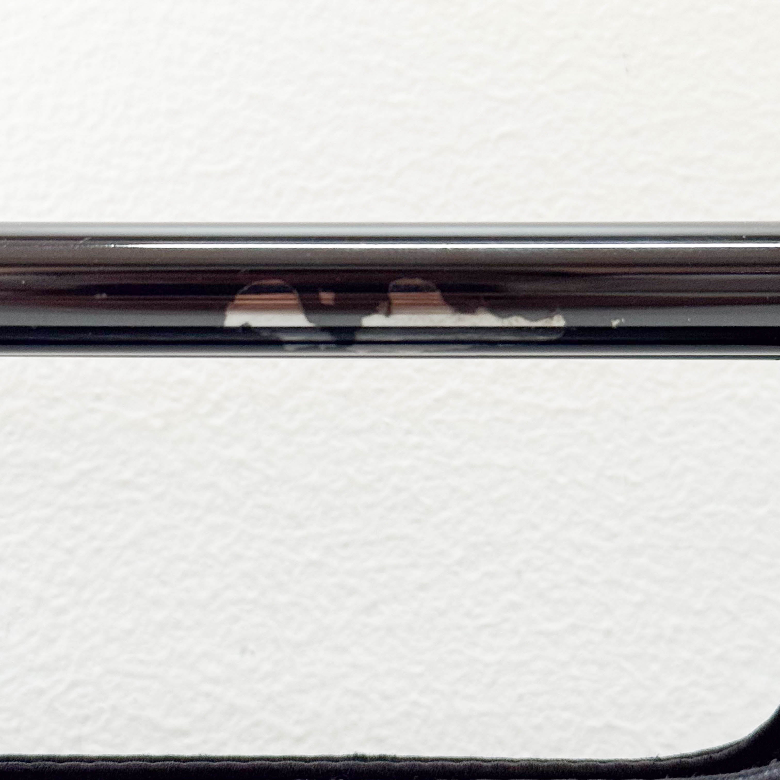 Black Satin Top Handle Bag