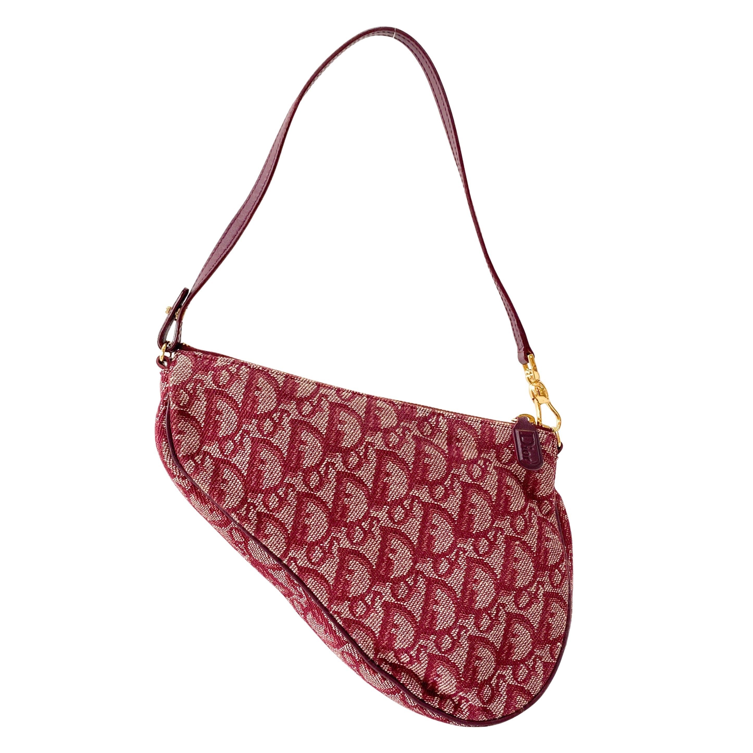 Red Trotter Mini Saddle Vintage Shoulder Bag
