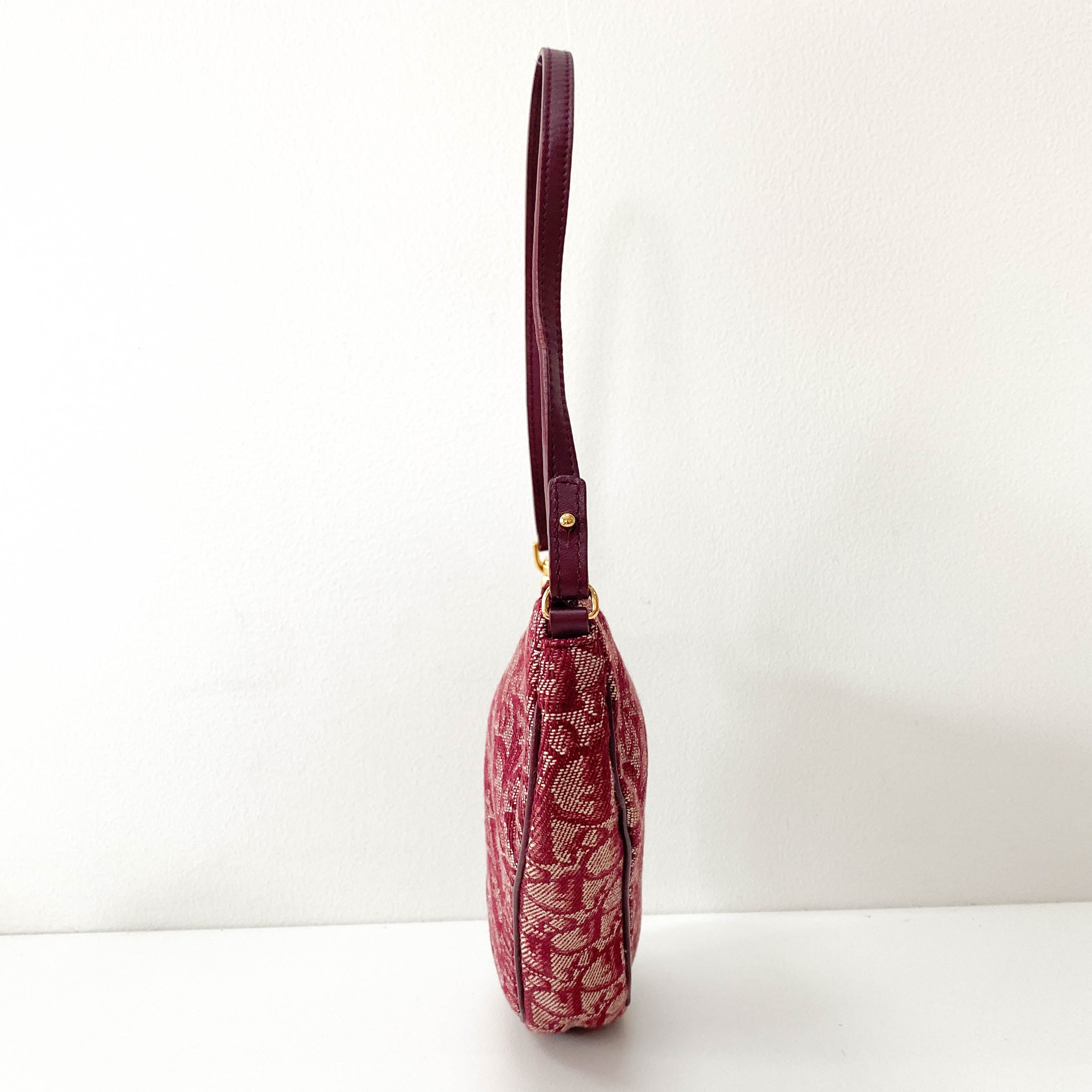 Red Trotter Mini Saddle Vintage Shoulder Bag