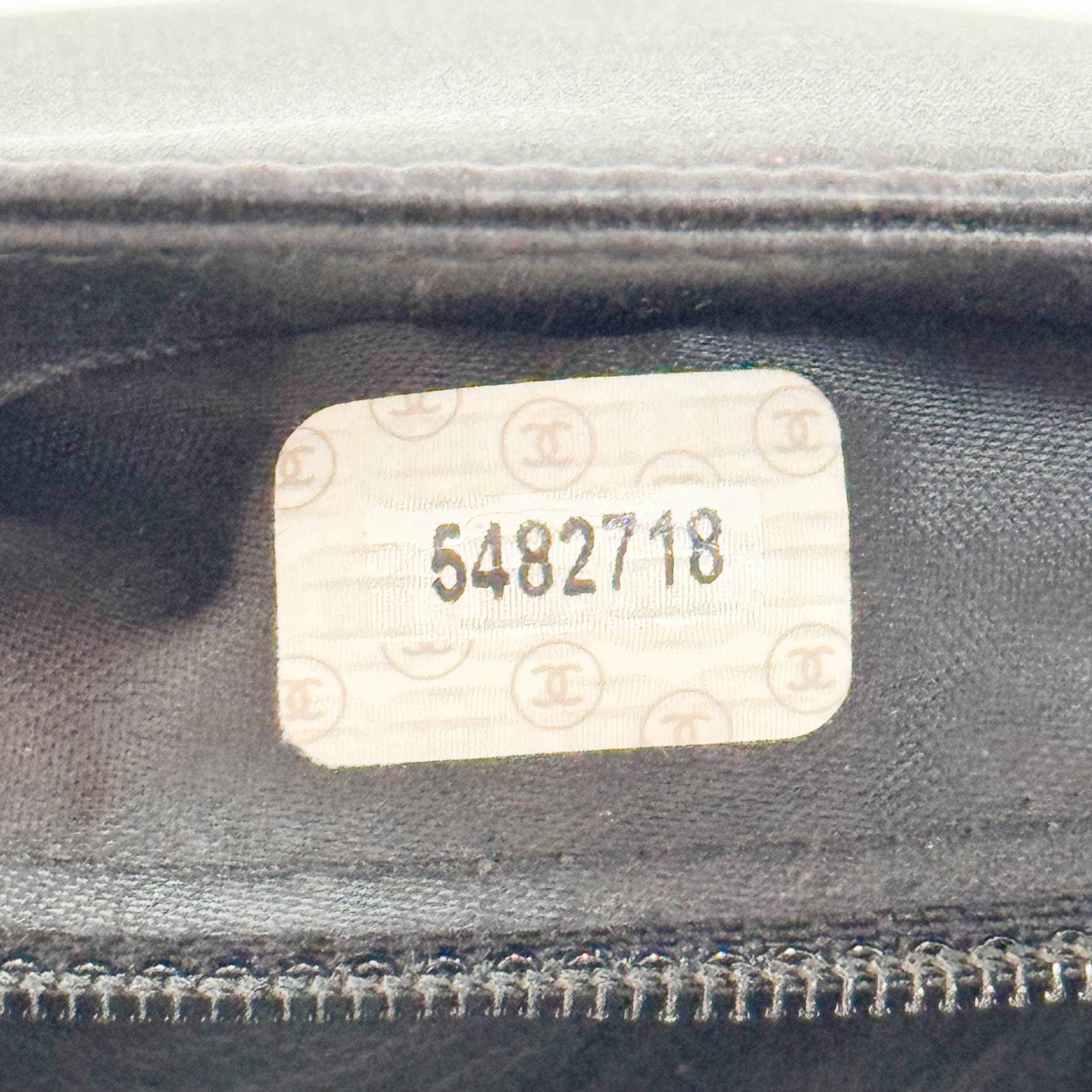 Black Satin Top Handle Bag