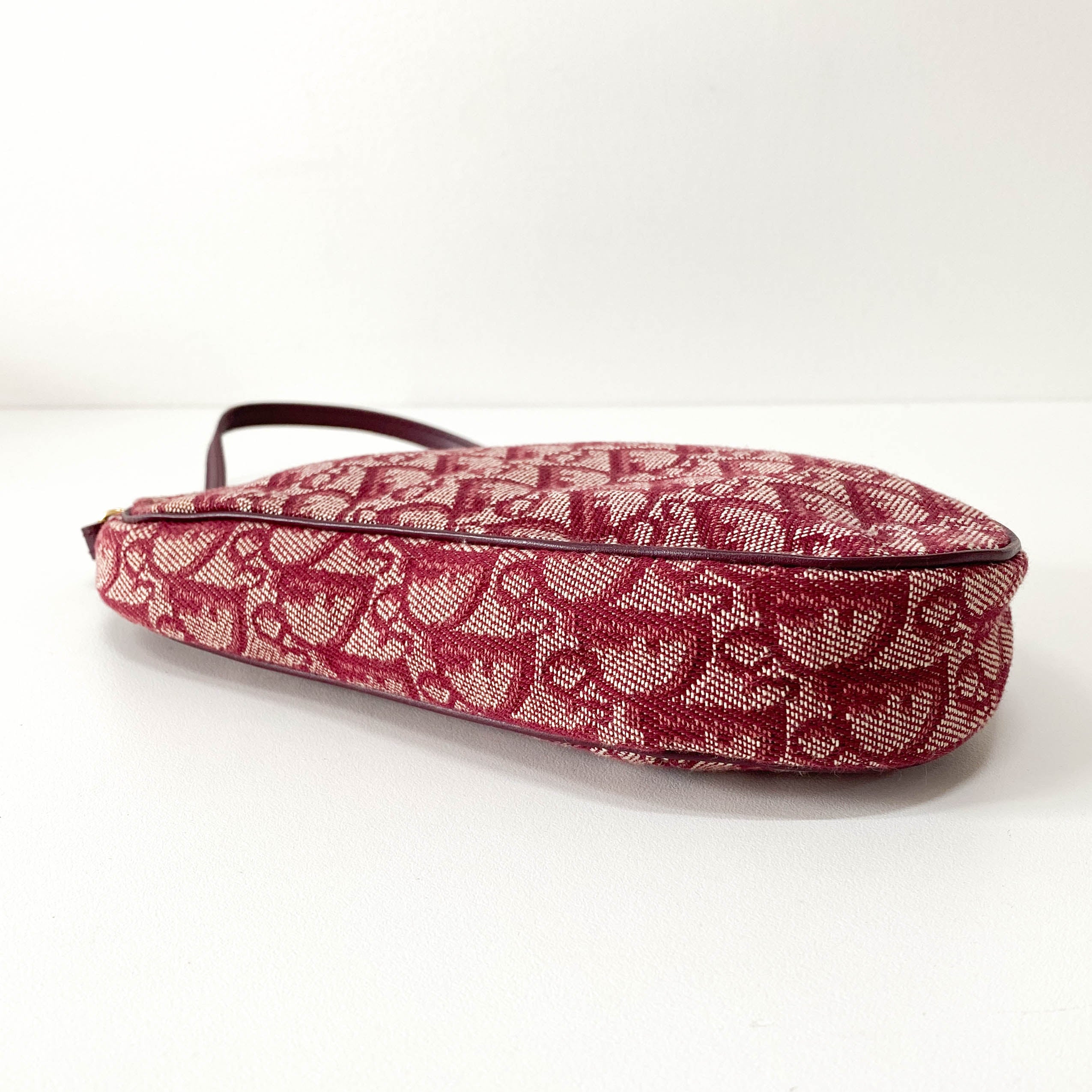 Red Trotter Mini Saddle Vintage Shoulder Bag