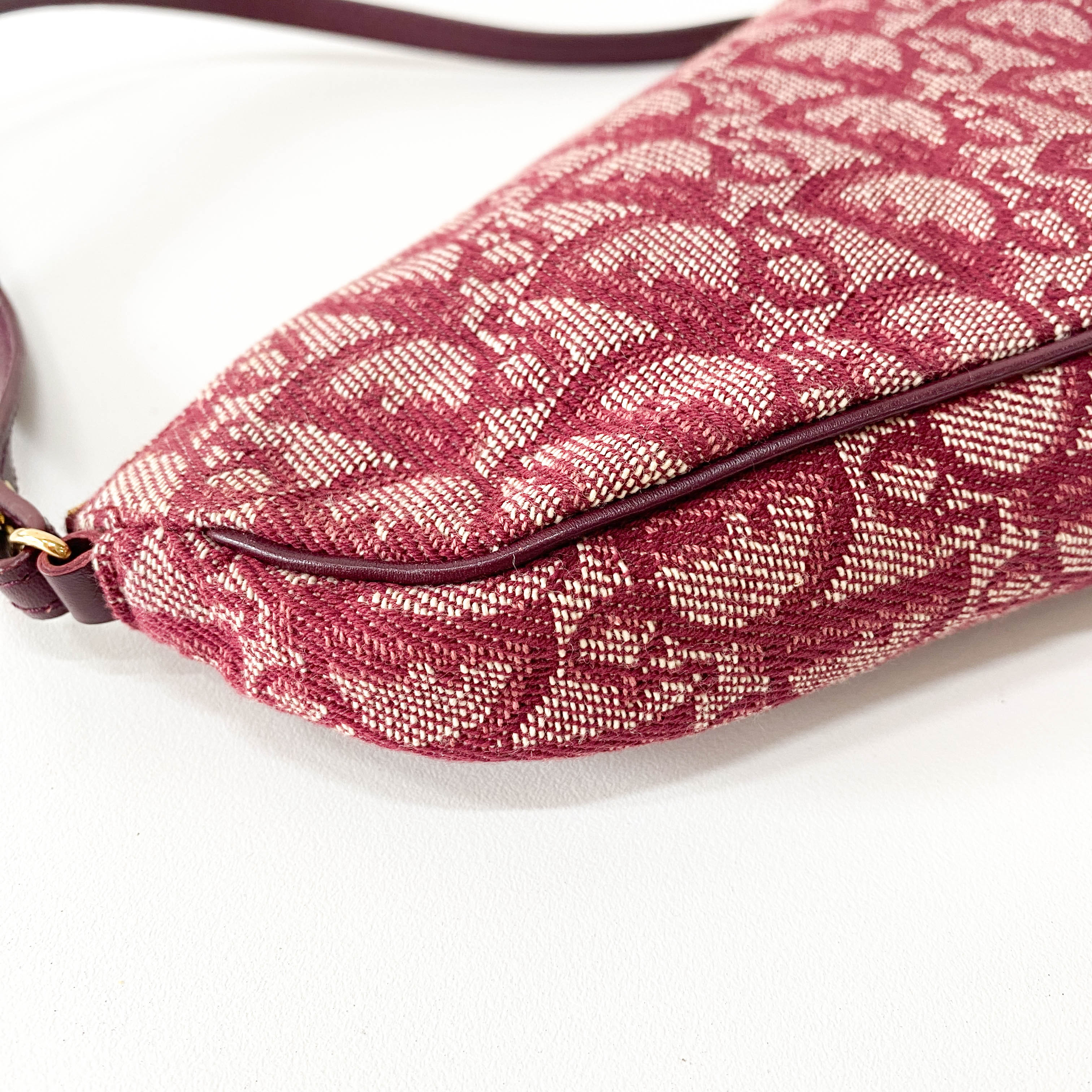 Red Trotter Mini Saddle Vintage Shoulder Bag