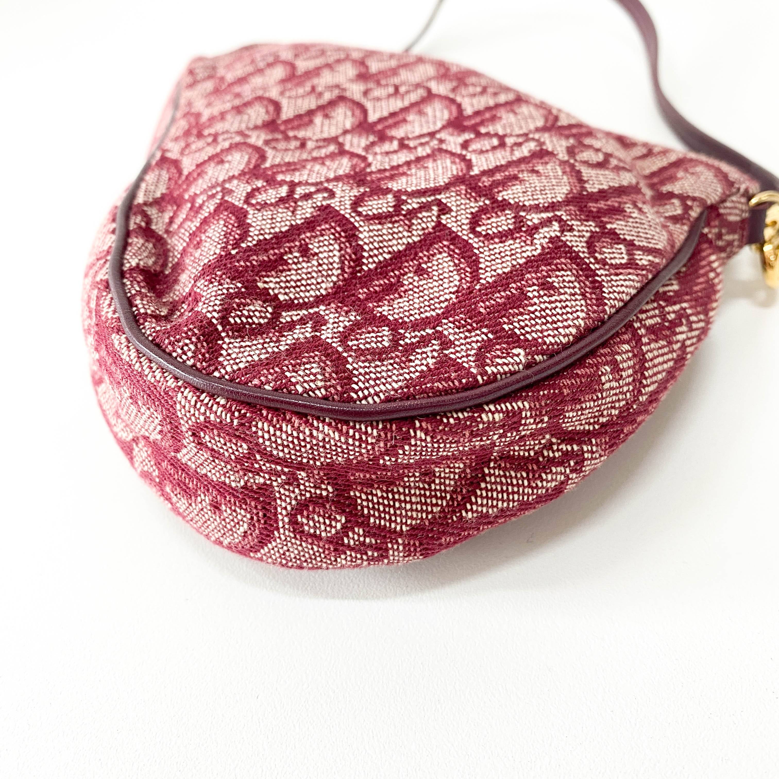 Red Trotter Mini Saddle Vintage Shoulder Bag