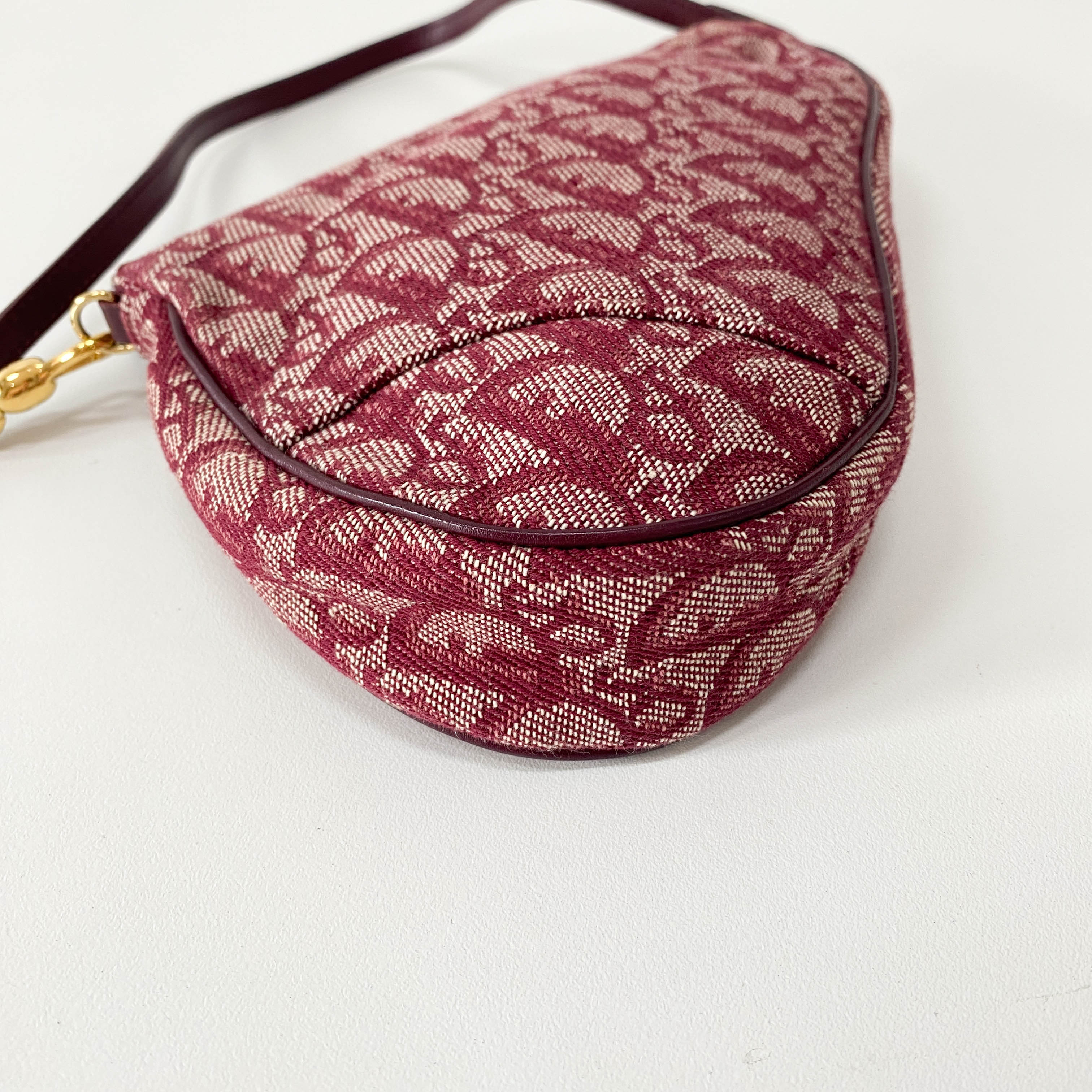 Red Trotter Mini Saddle Vintage Shoulder Bag