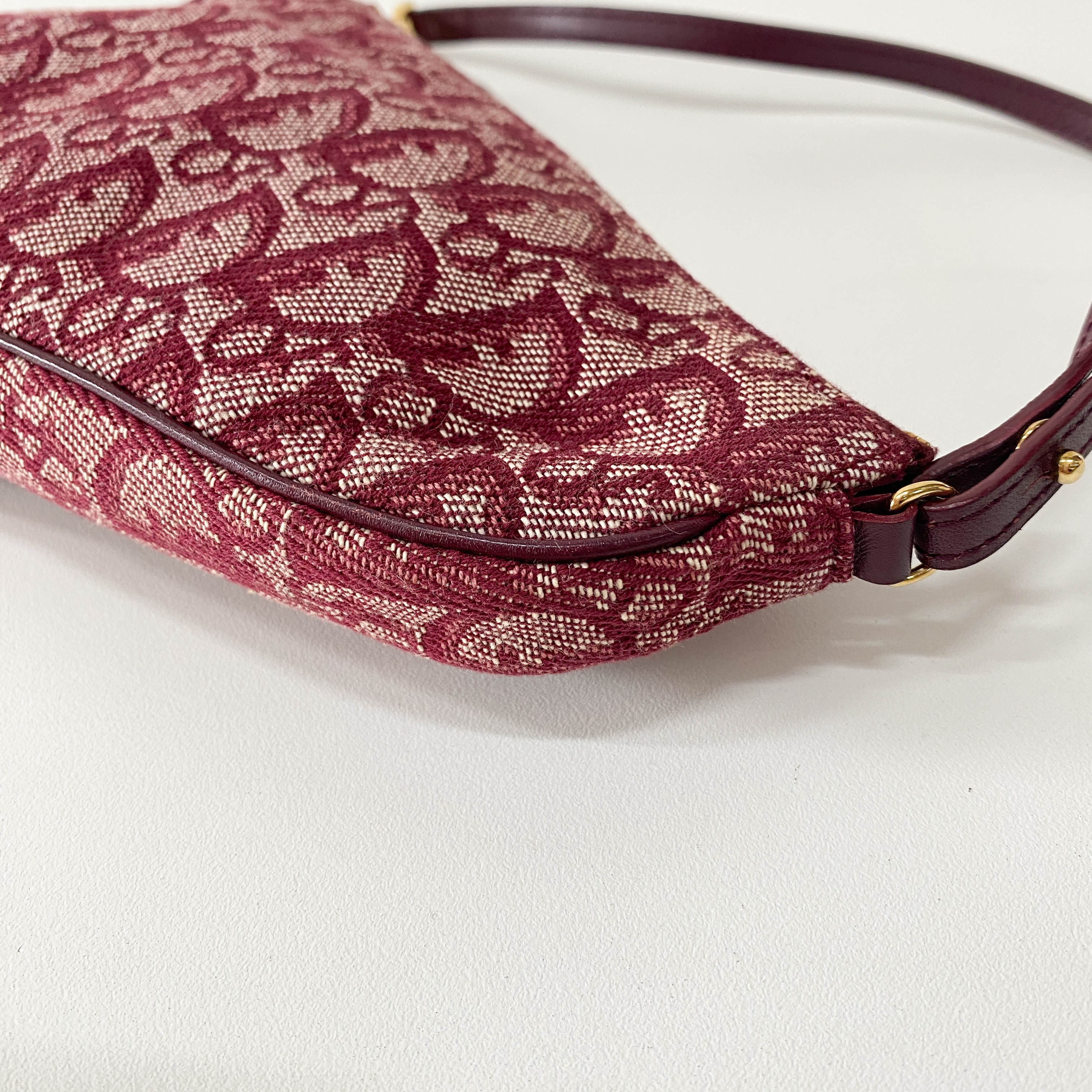 Red Trotter Mini Saddle Vintage Shoulder Bag