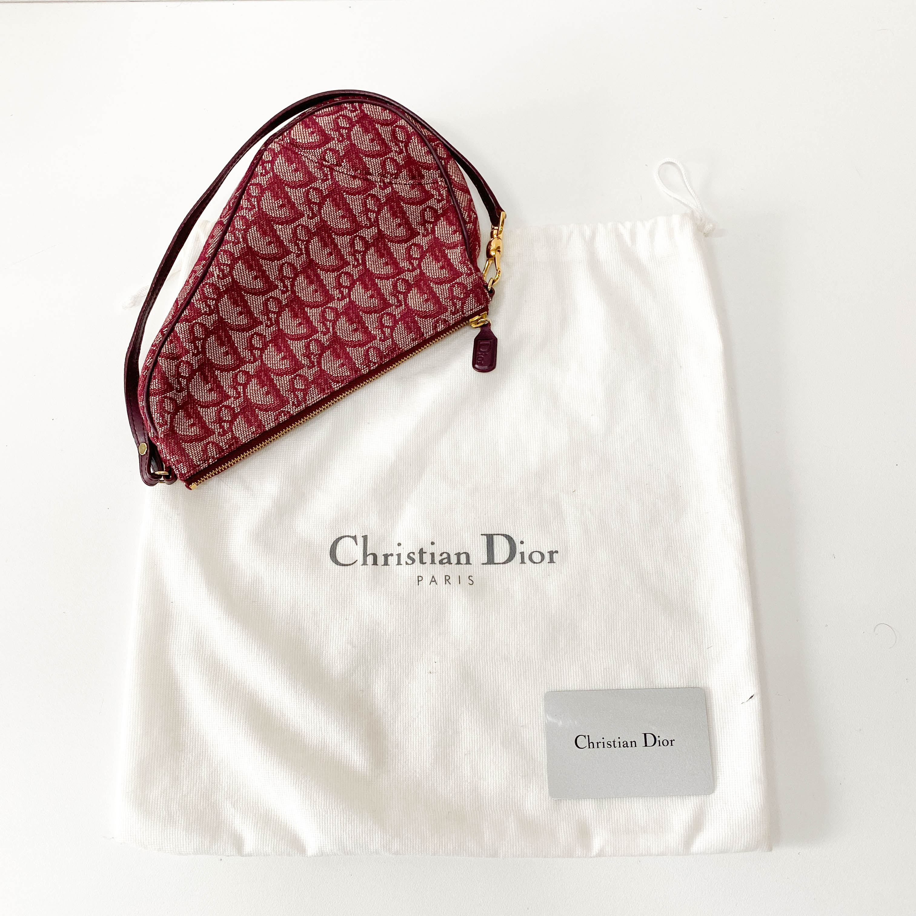 Red Trotter Mini Saddle Vintage Shoulder Bag