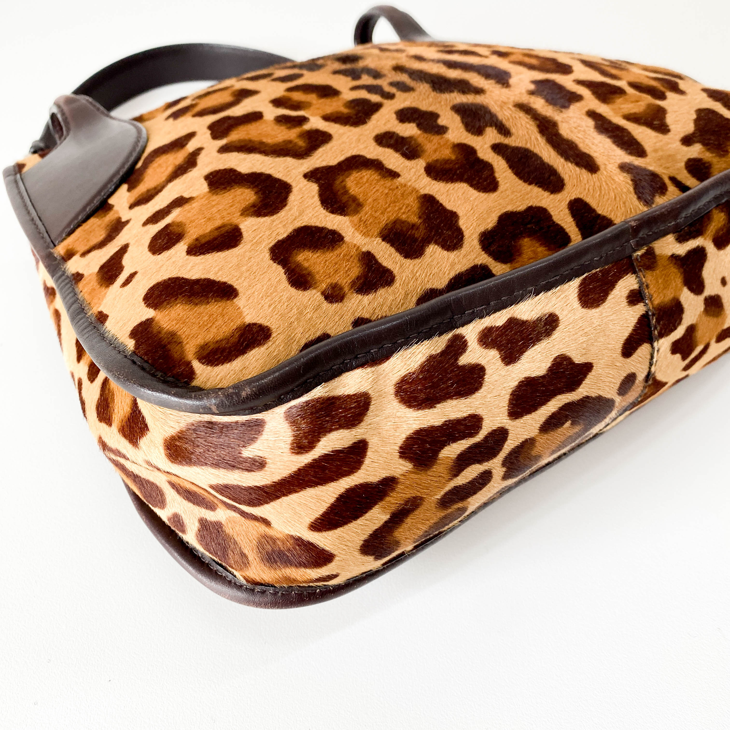 Leopard Print Shoulder Bag